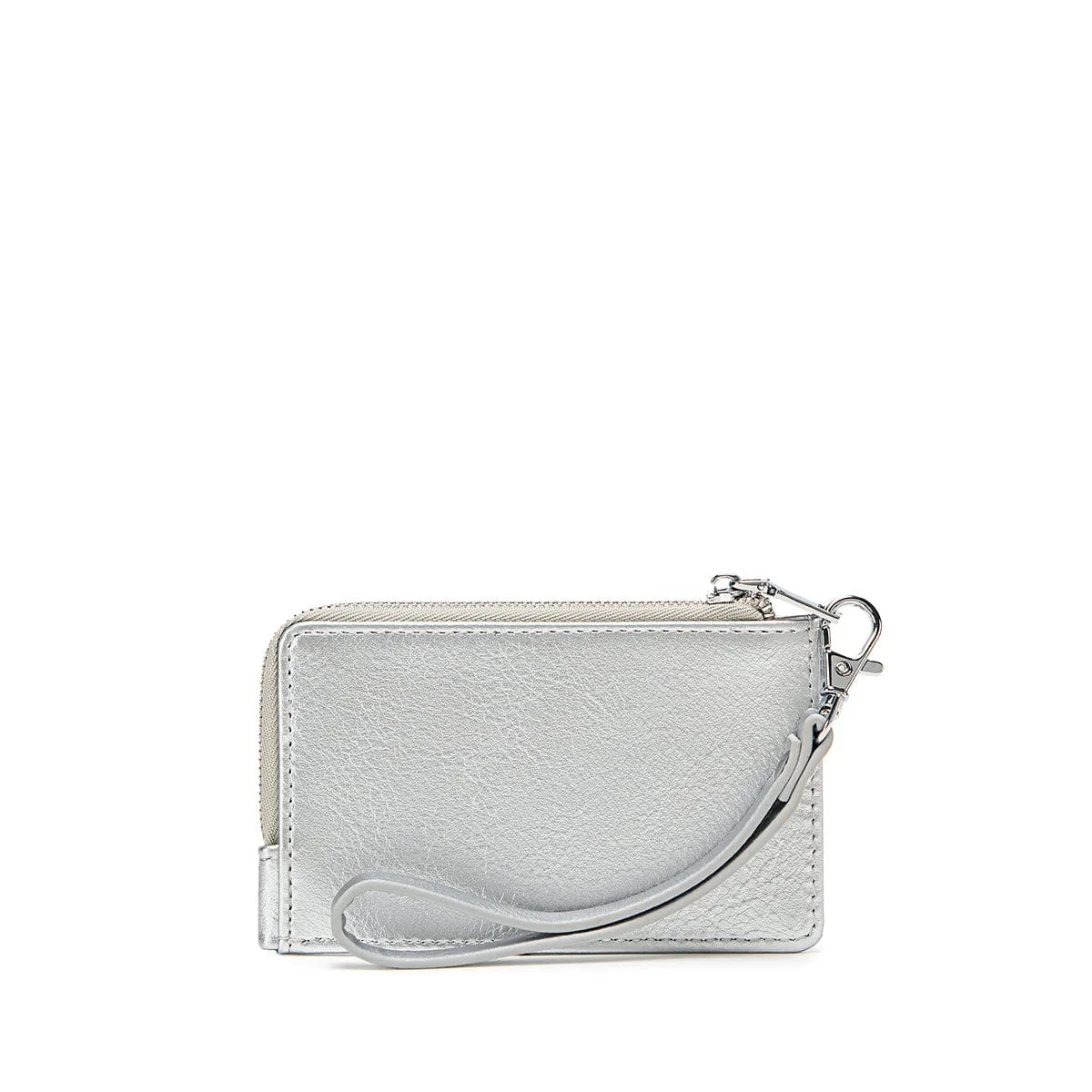 Quinn Card Wallet Silver Pebbled sold by Plenty product image thumbnail 2