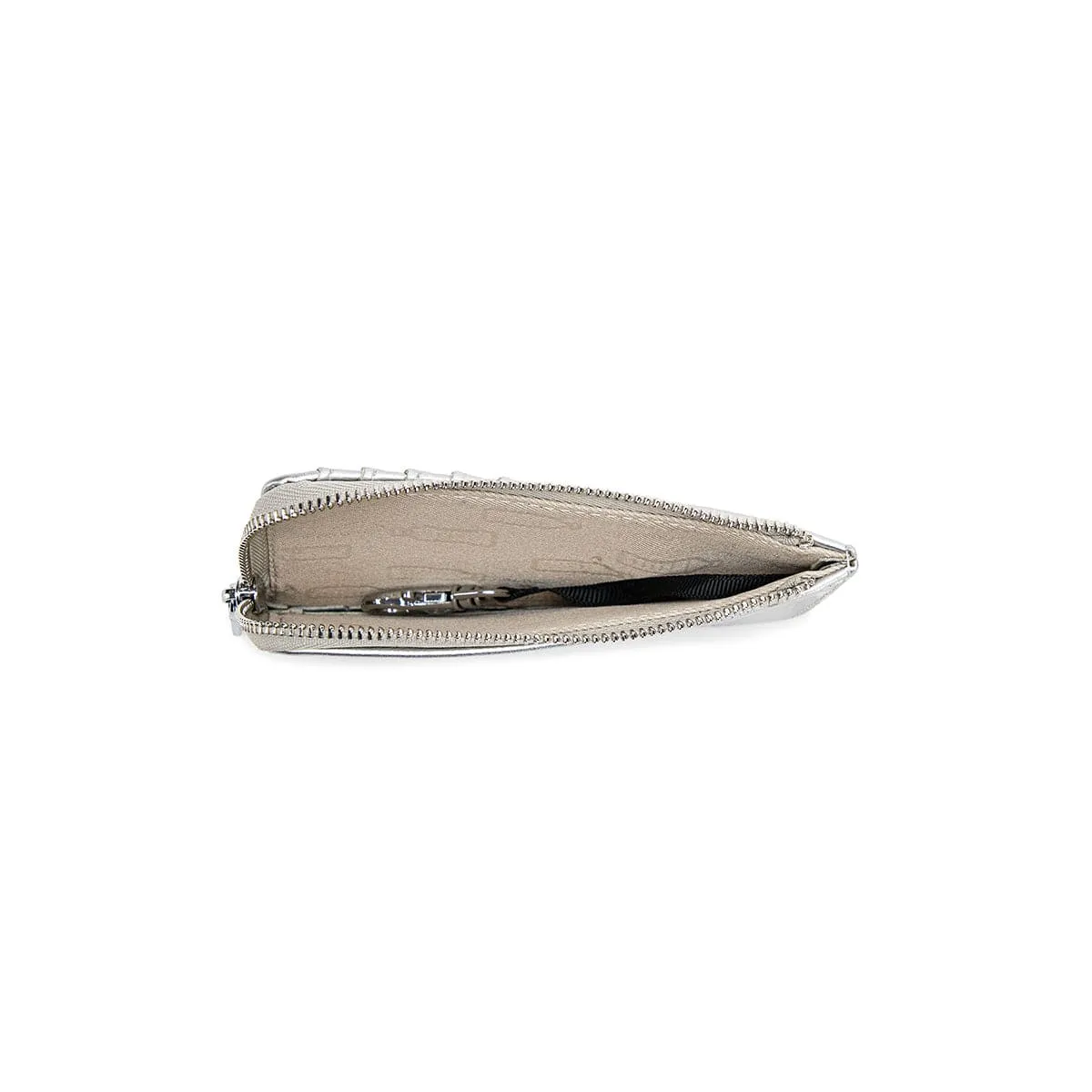 Quinn Card Wallet Silver Pebbled sold by Plenty product image thumbnail 4