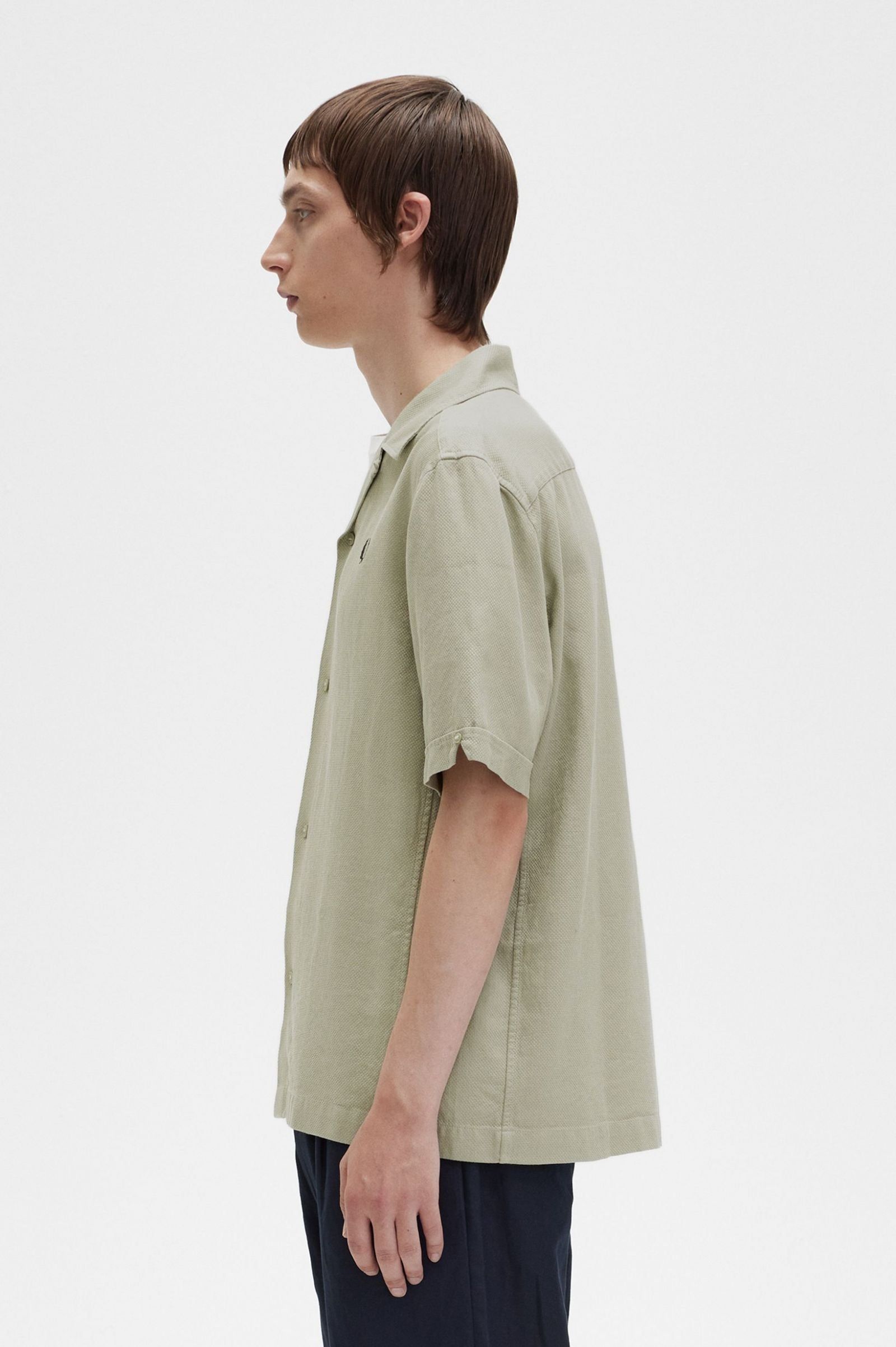 Woven Pique Short Sleeve Shirt sold by Plenty product image thumbnail 2