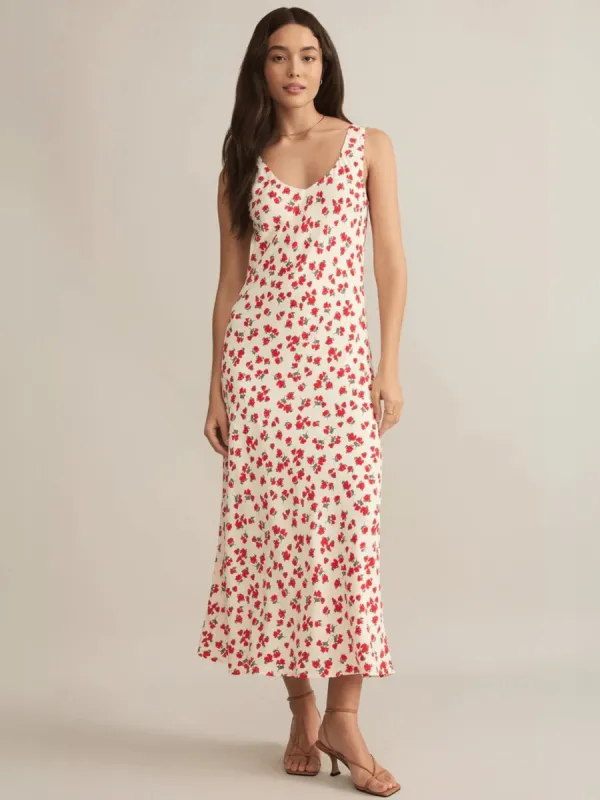 Hana La Rosa Ditsy Maxi Dress sold by Plenty