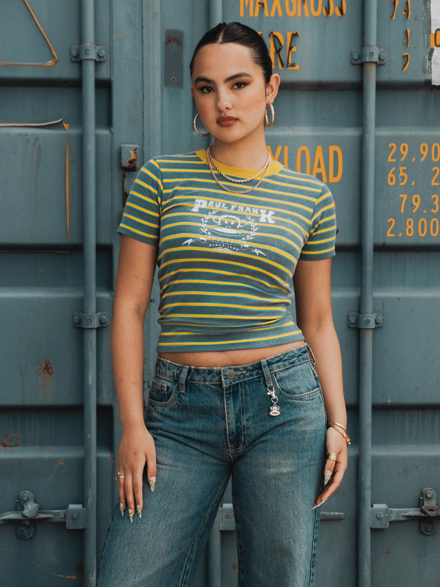 Distressed Shrunken Tee sold by Plenty