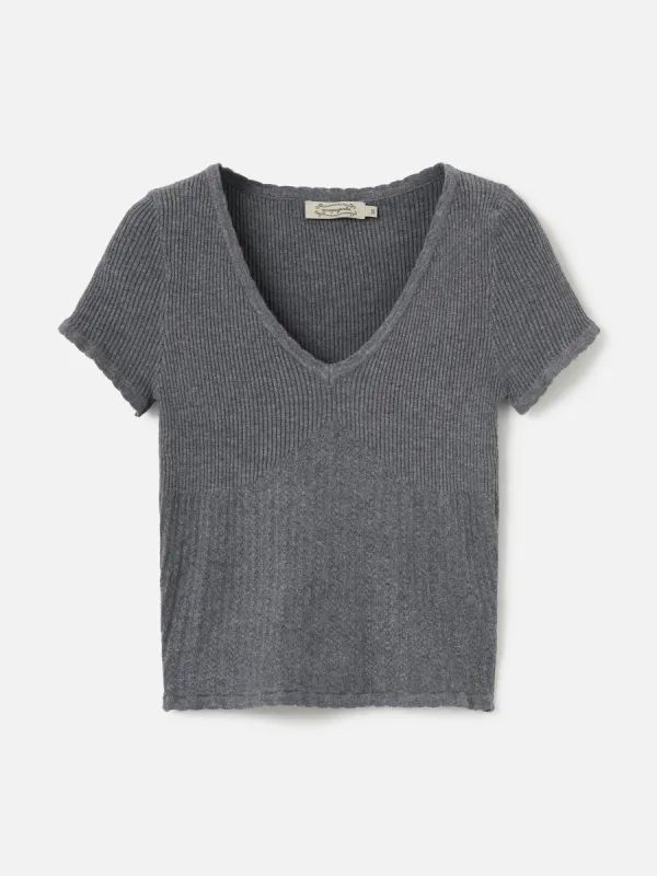 Marcia Cap Sleeve Sweater sold by Plenty