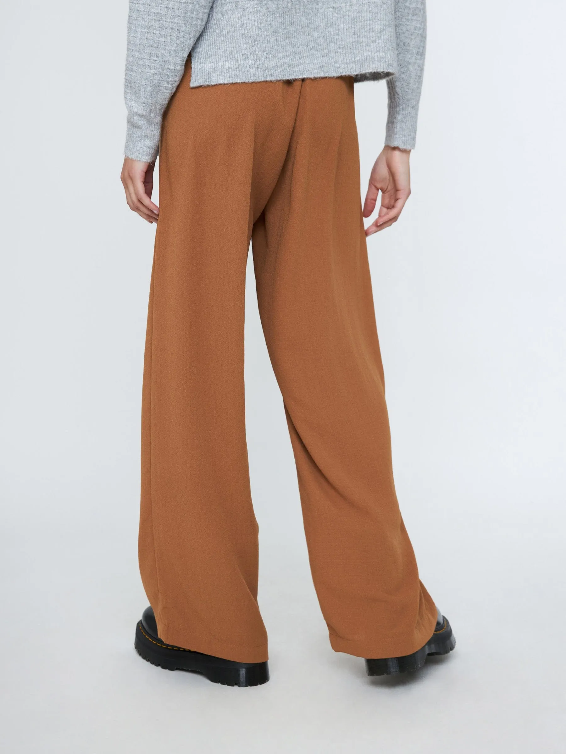 Avril Wide Leg Pants - Cinnamon sold by Plenty product image thumbnail 3