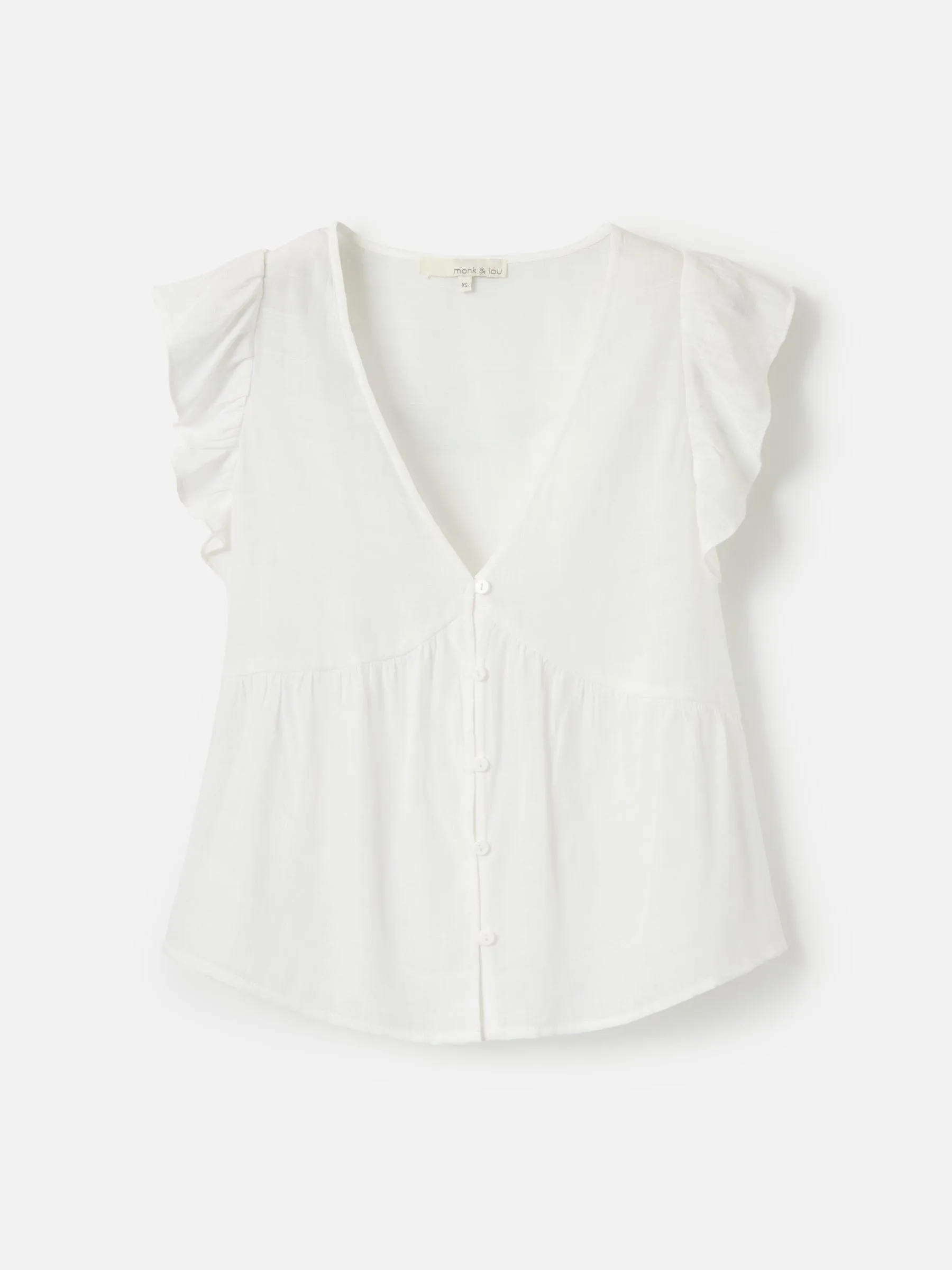 Claris Waterfall Sleeve Blouse sold by Plenty product image thumbnail 3