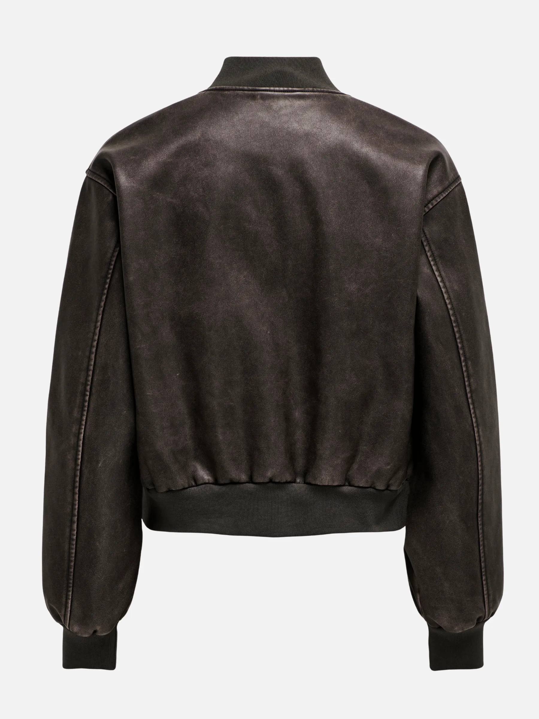 Jane Faux Leather Bomber Jacket sold by Plenty product image thumbnail 2