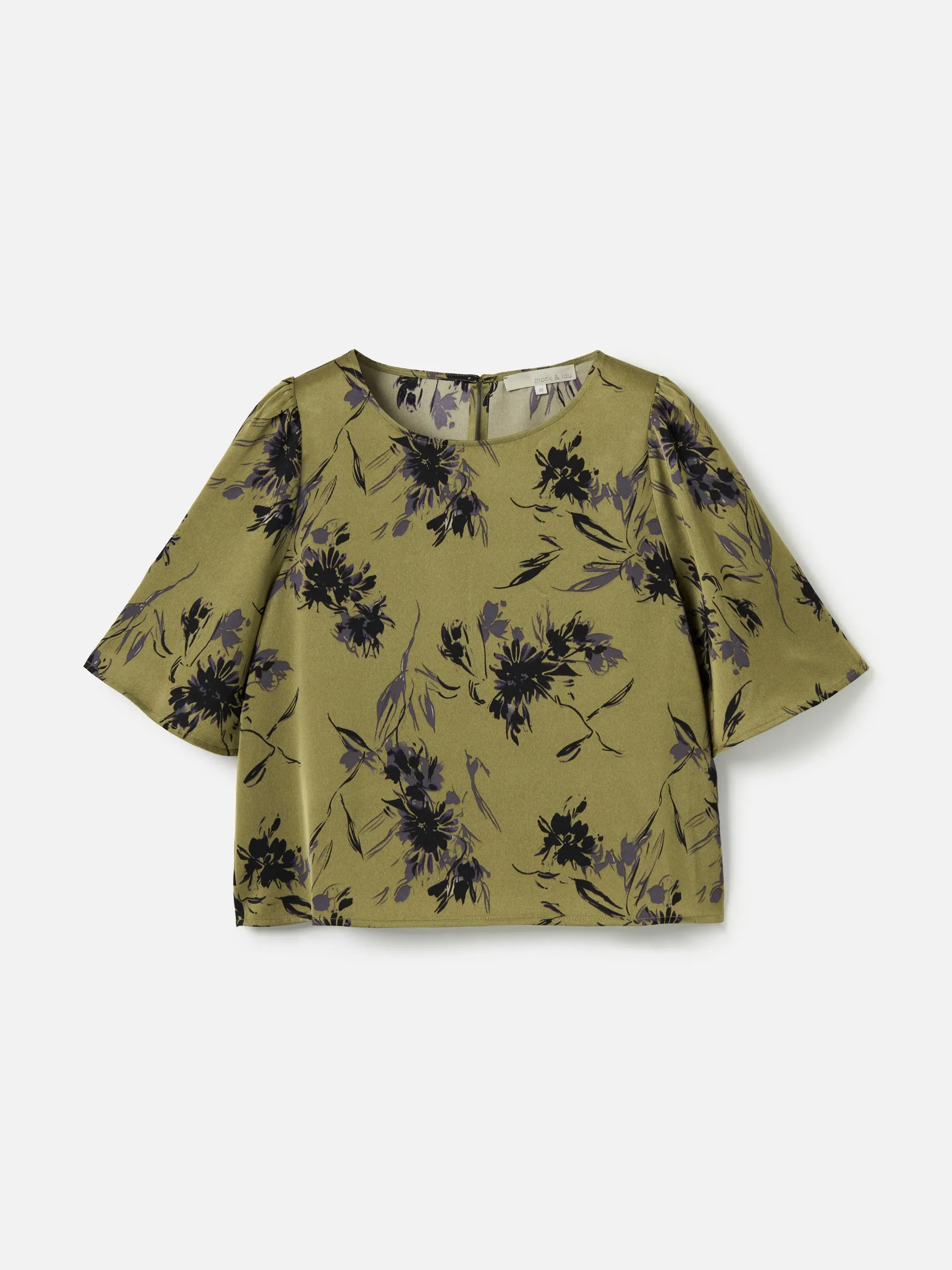Floral Adair Blouse sold by Plenty