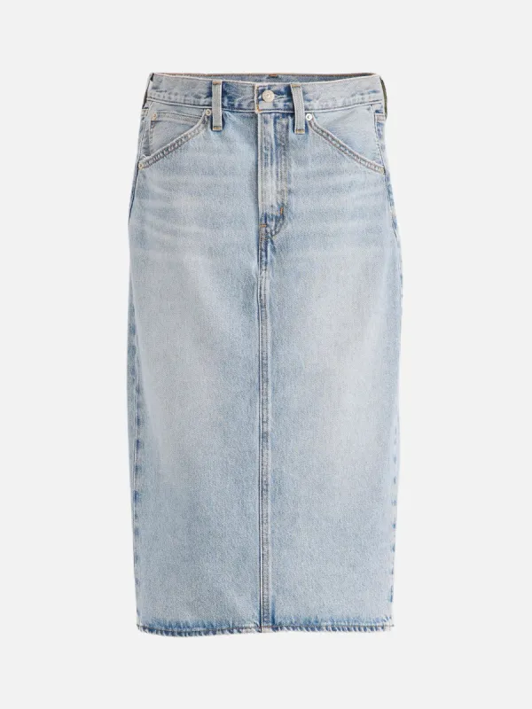 High Rise Slit Skirt sold by Plenty