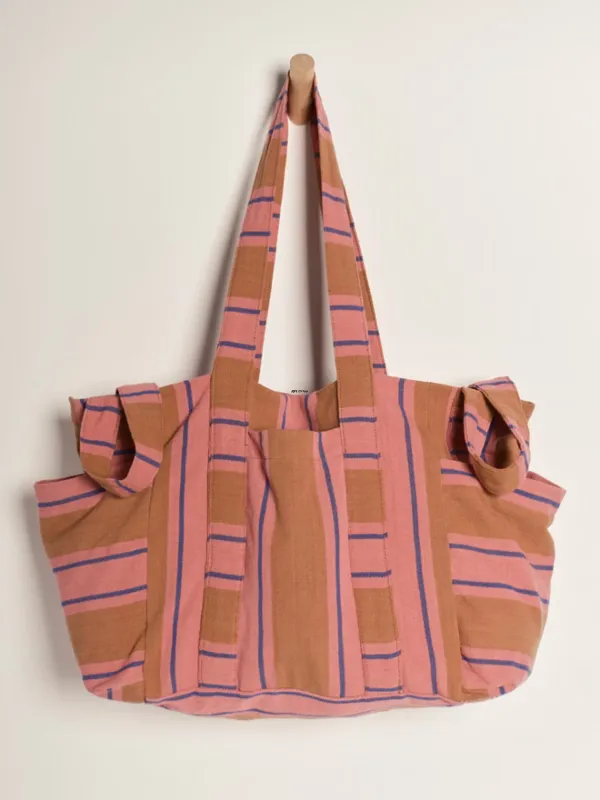 Oksana Oversized Stripe Tote sold by Plenty