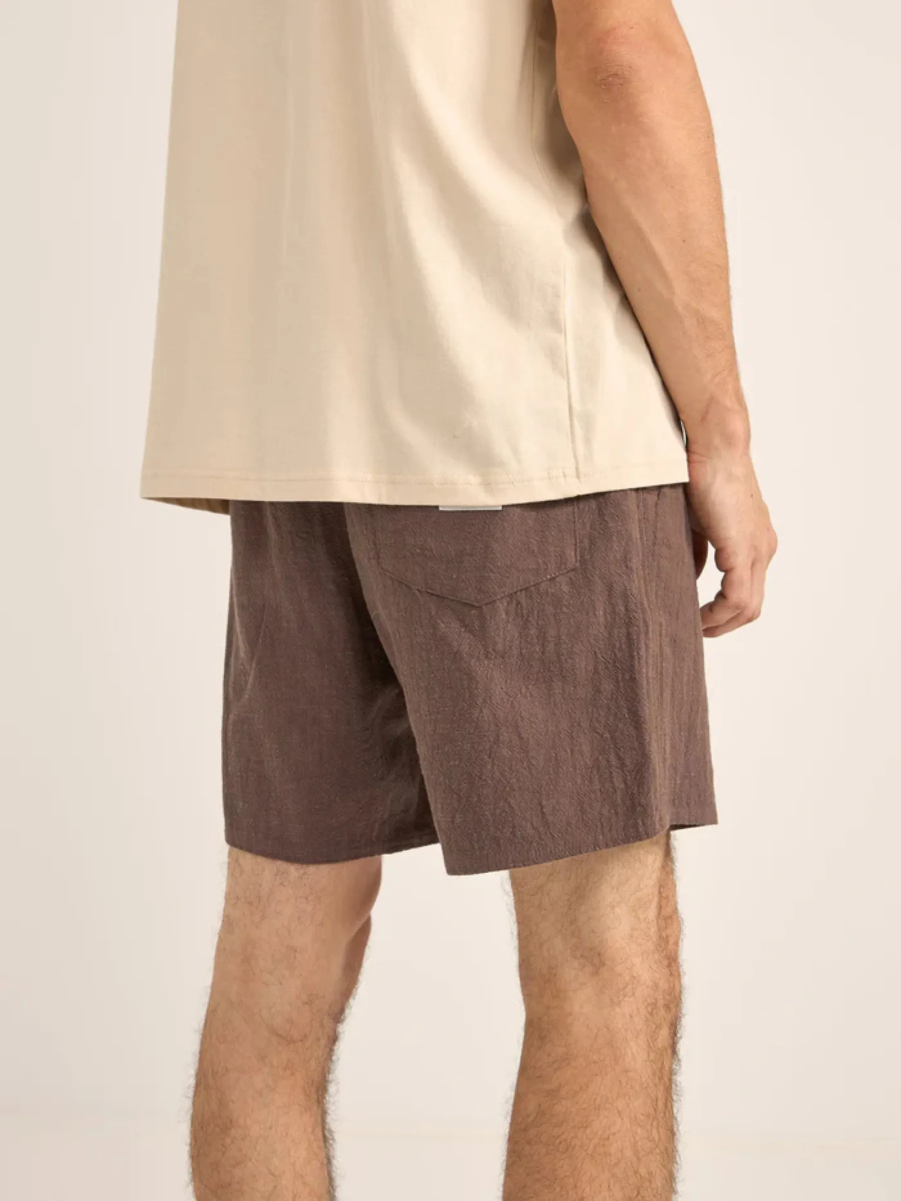 Textured Linen Jam Shorts sold by Plenty product image thumbnail 3
