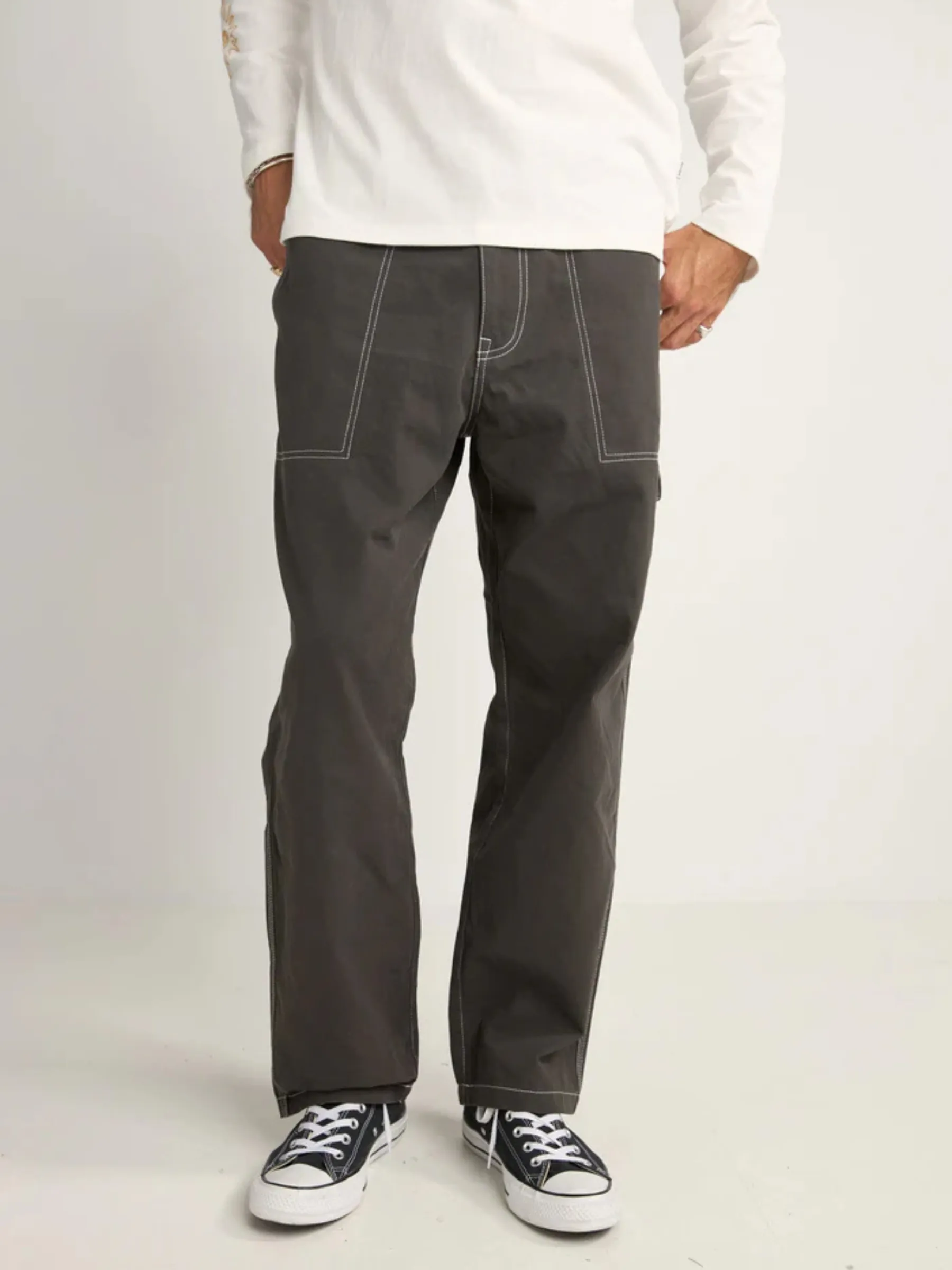 Contrast Stitch Carpenter Pant sold by Plenty product image thumbnail 2