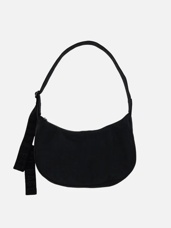 Medium Nylon Crescent Bag sold by Plenty