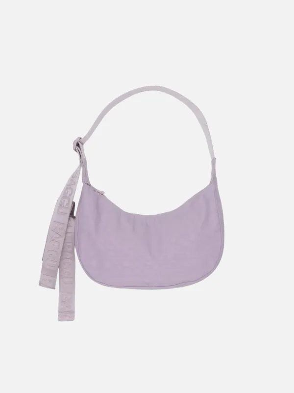 Small Nylon Crescent Bag - Dusty Pink sold by Plenty