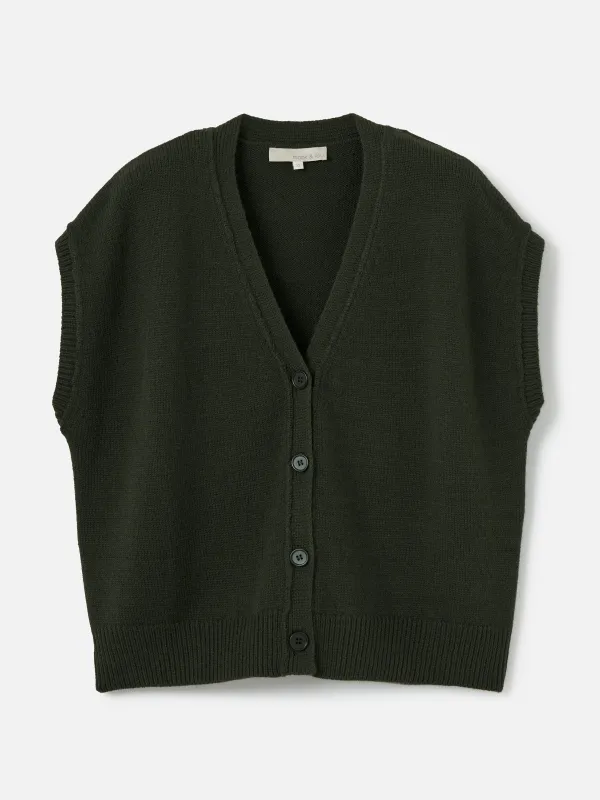 Meg Cardigan Vest sold by Plenty