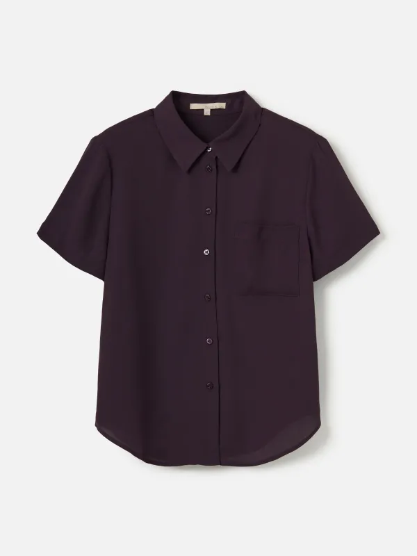 Karla Relaxed Pocket Blouse made by Plenty