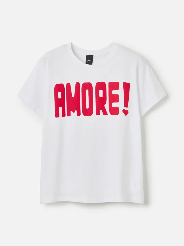 Amore Boyfriend T-Shirt sold by Plenty