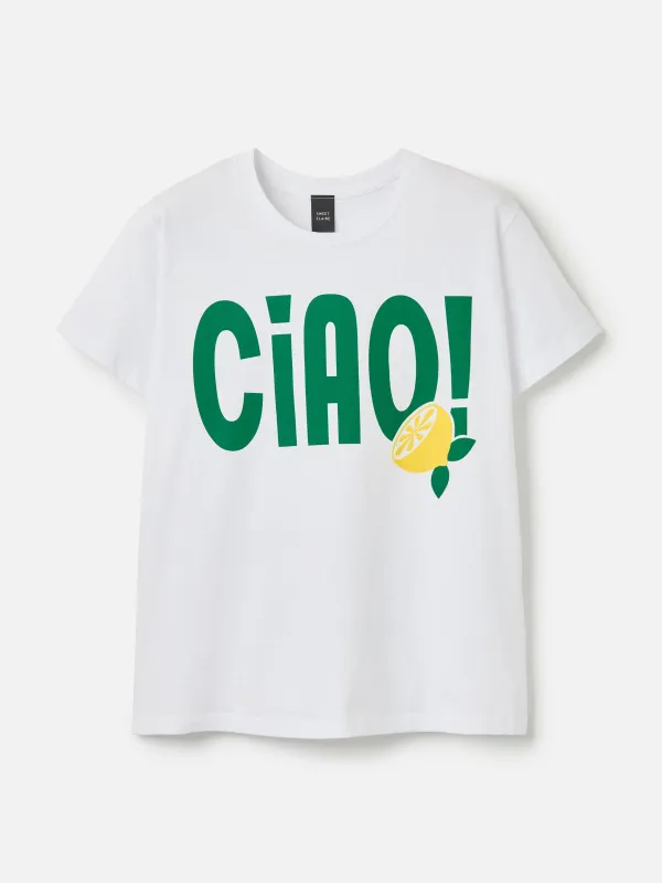 Ciao Boyfriend T-Shirt sold by Plenty