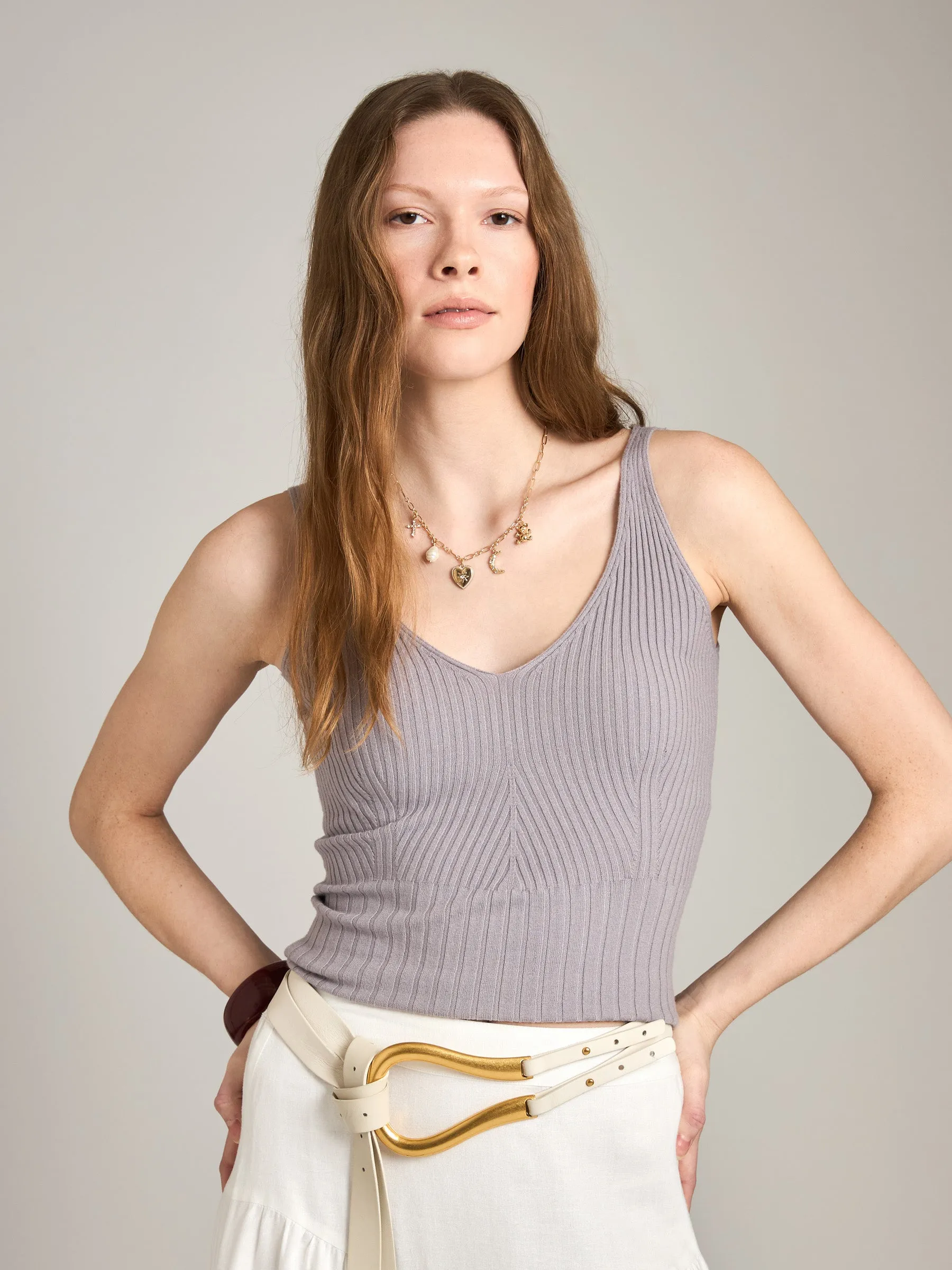 Amica Knit Tank sold by Plenty product image thumbnail 5