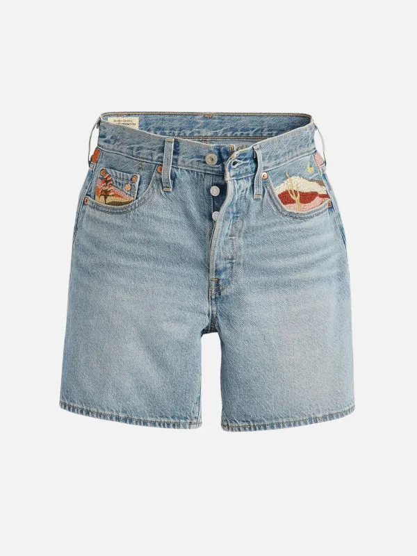 501 Mid Thigh Short sold by Plenty