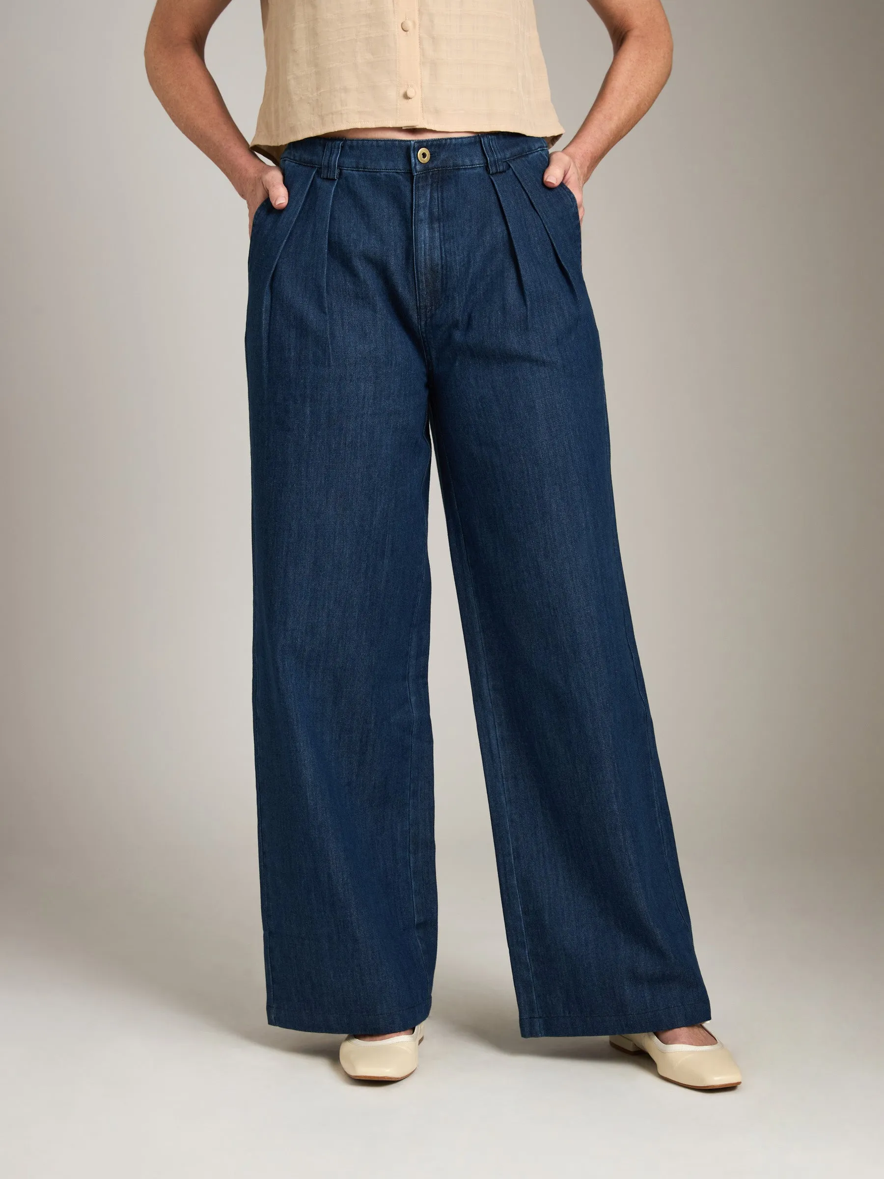 Iman Wide Leg Trousers sold by Plenty product image thumbnail 2