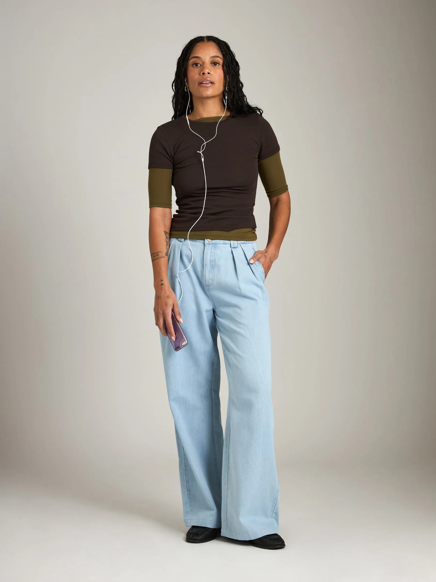 Iman Wide Leg Trousers sold by Plenty product image thumbnail 4