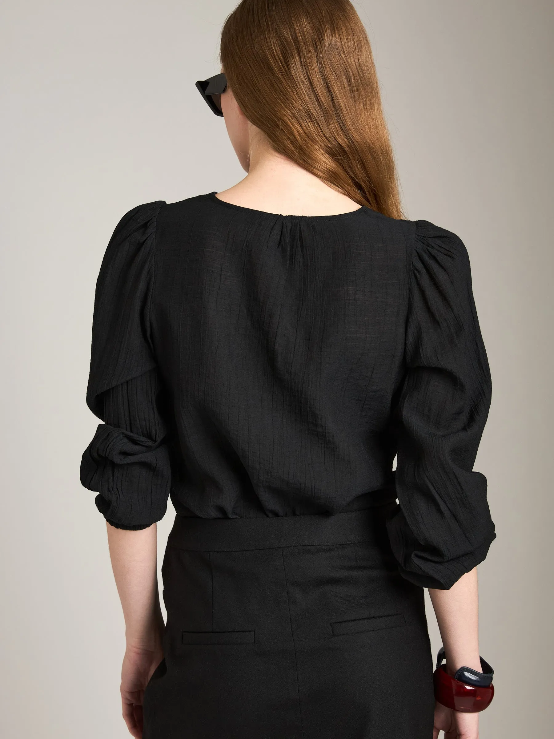 Chelsea Poet Peplum Blouse sold by Plenty product image thumbnail 3