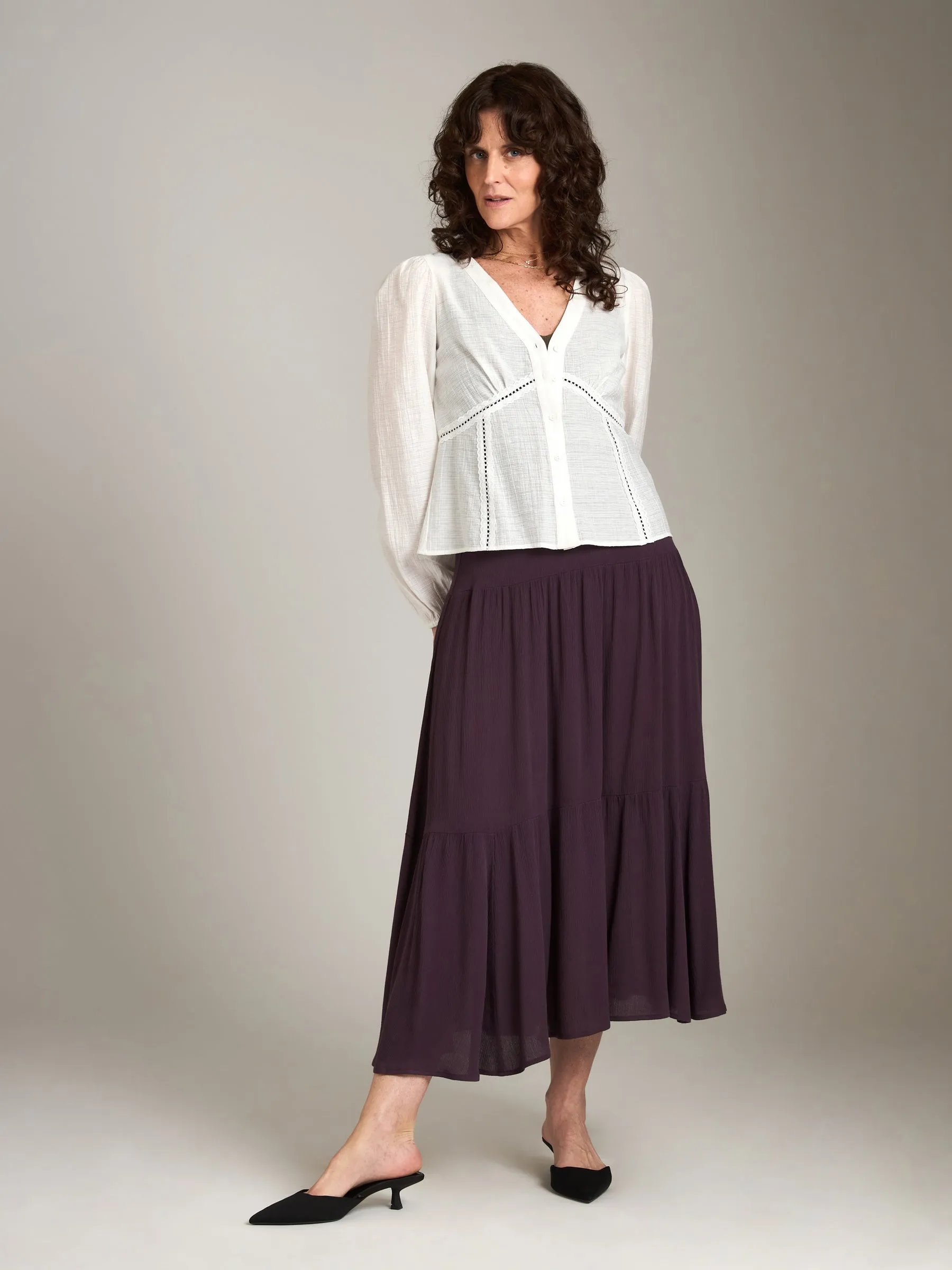 Chelsea Poet Peplum Blouse sold by Plenty product image thumbnail 4