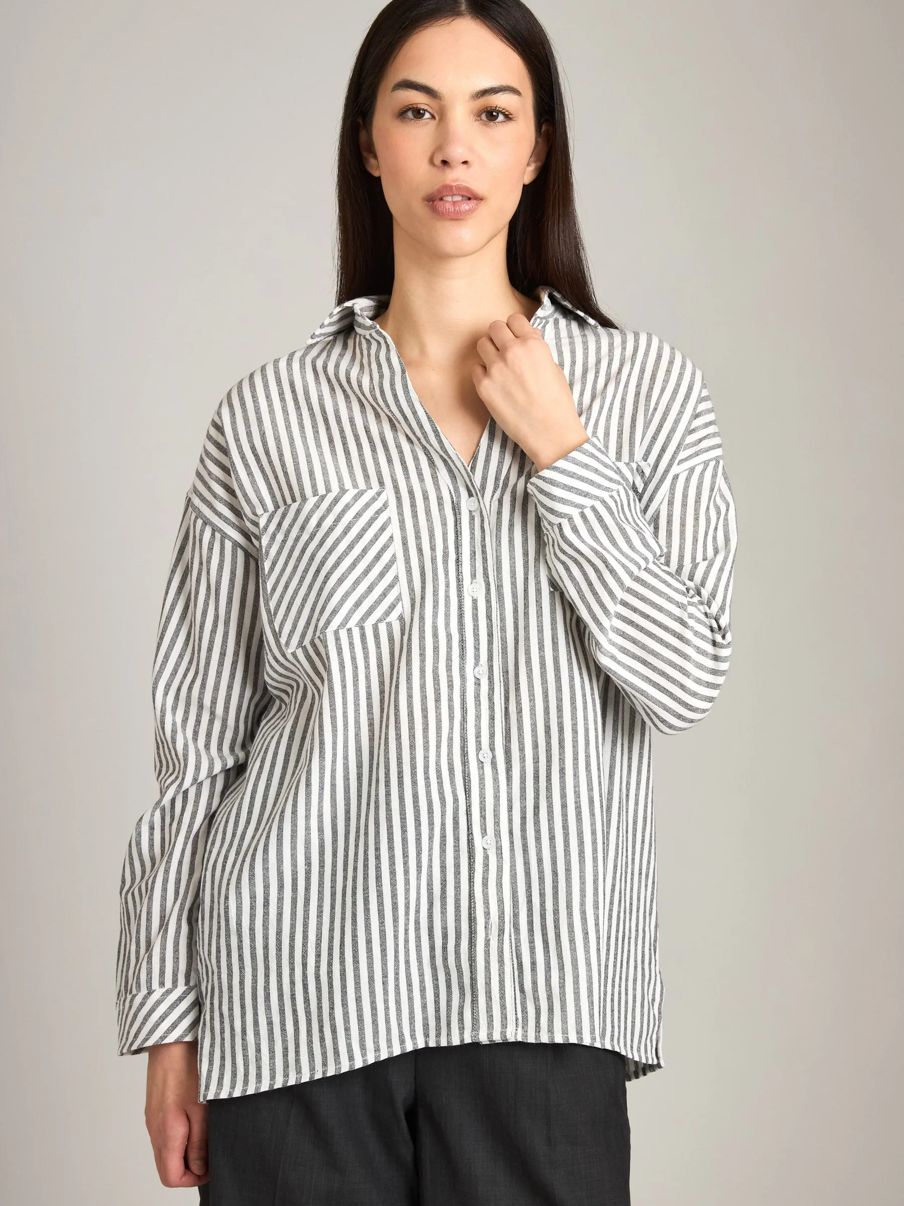Stripe Button Down Shirt sold by Plenty product image thumbnail 5
