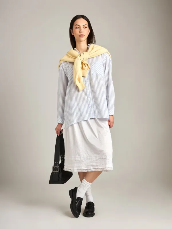 Stripe Button Down Shirt sold by Plenty