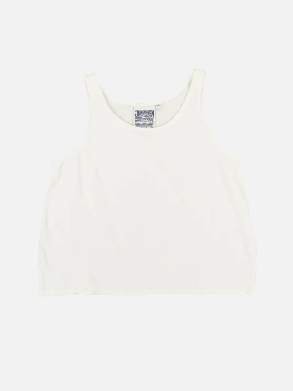 Trinity Hemp Organic Cotton Cropped Tank sold by Plenty