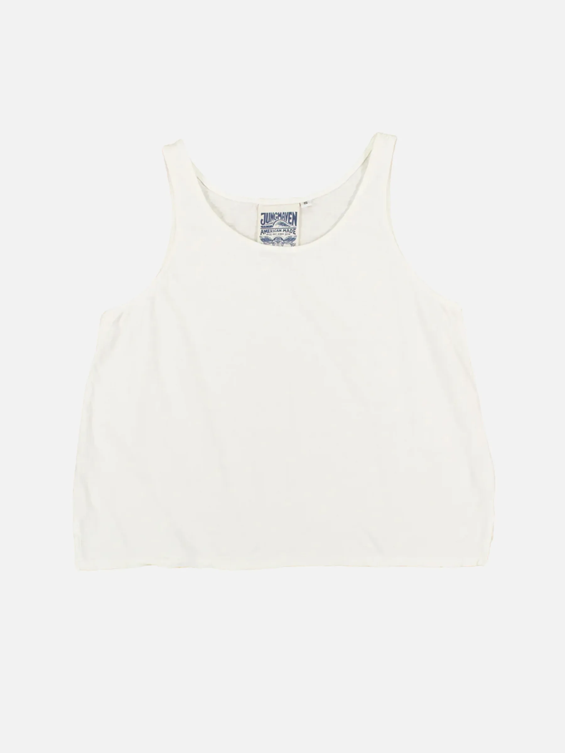 Trinity Hemp Organic Cotton Cropped Tank sold by Plenty
