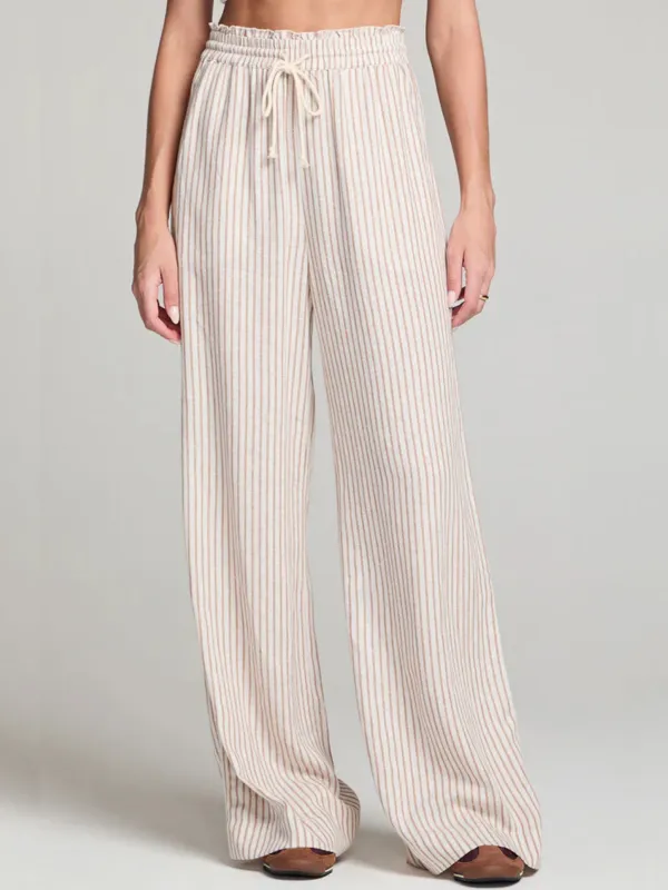 Claye Stripe Pants sold by Plenty