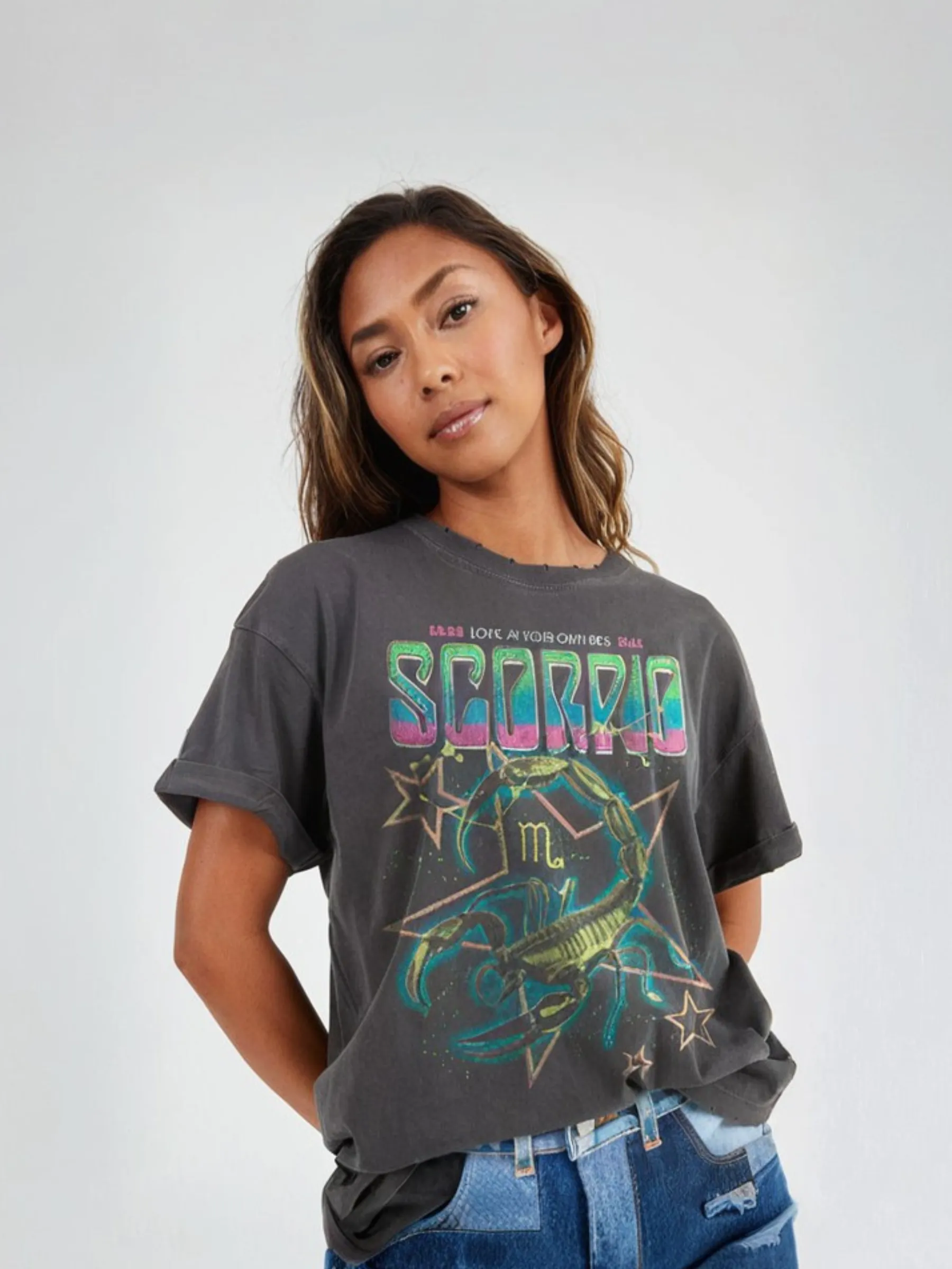 Scorpio Boyfriend Tee sold by Plenty