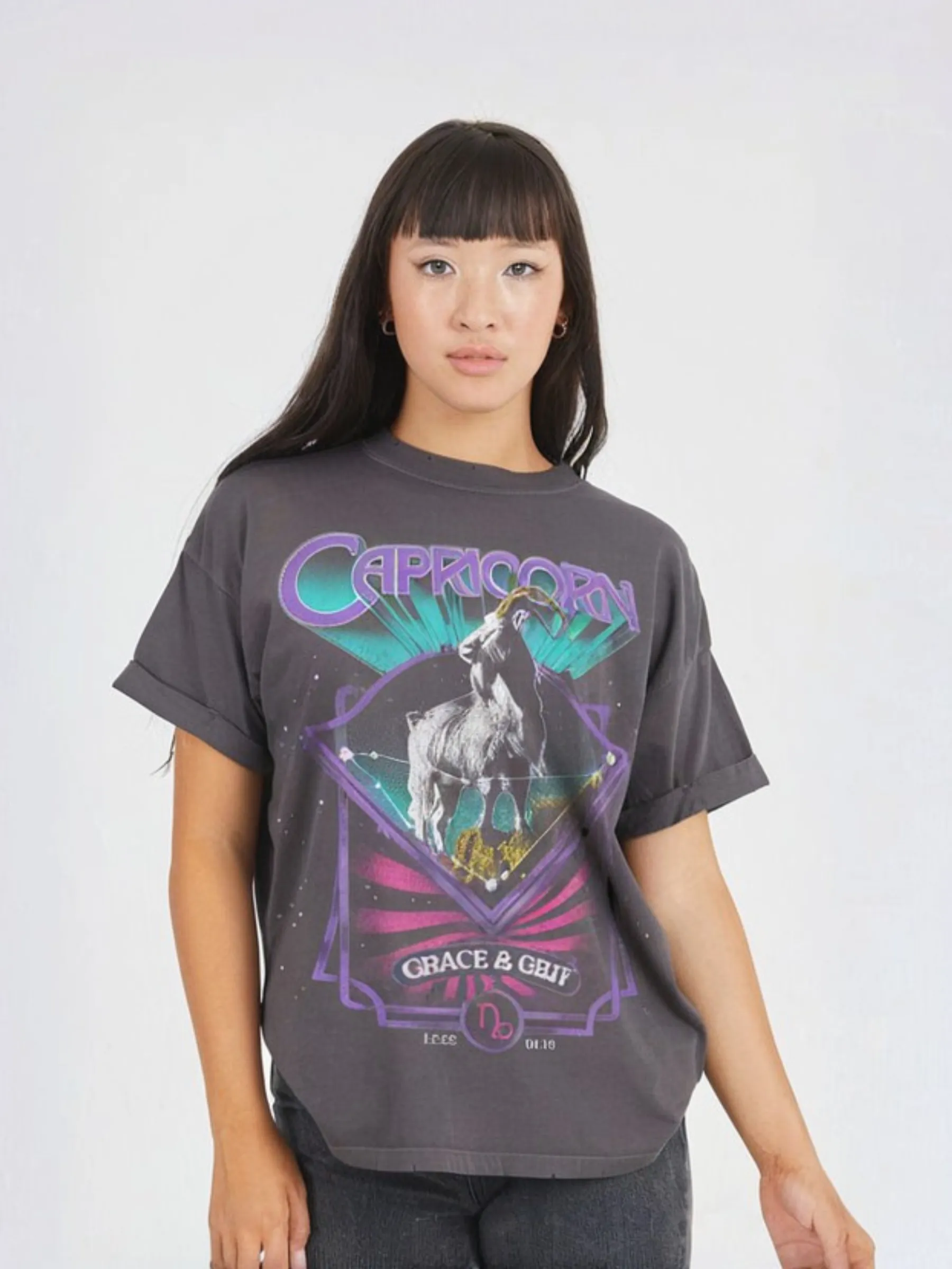 Capricorn Boyfriend Tee sold by Plenty