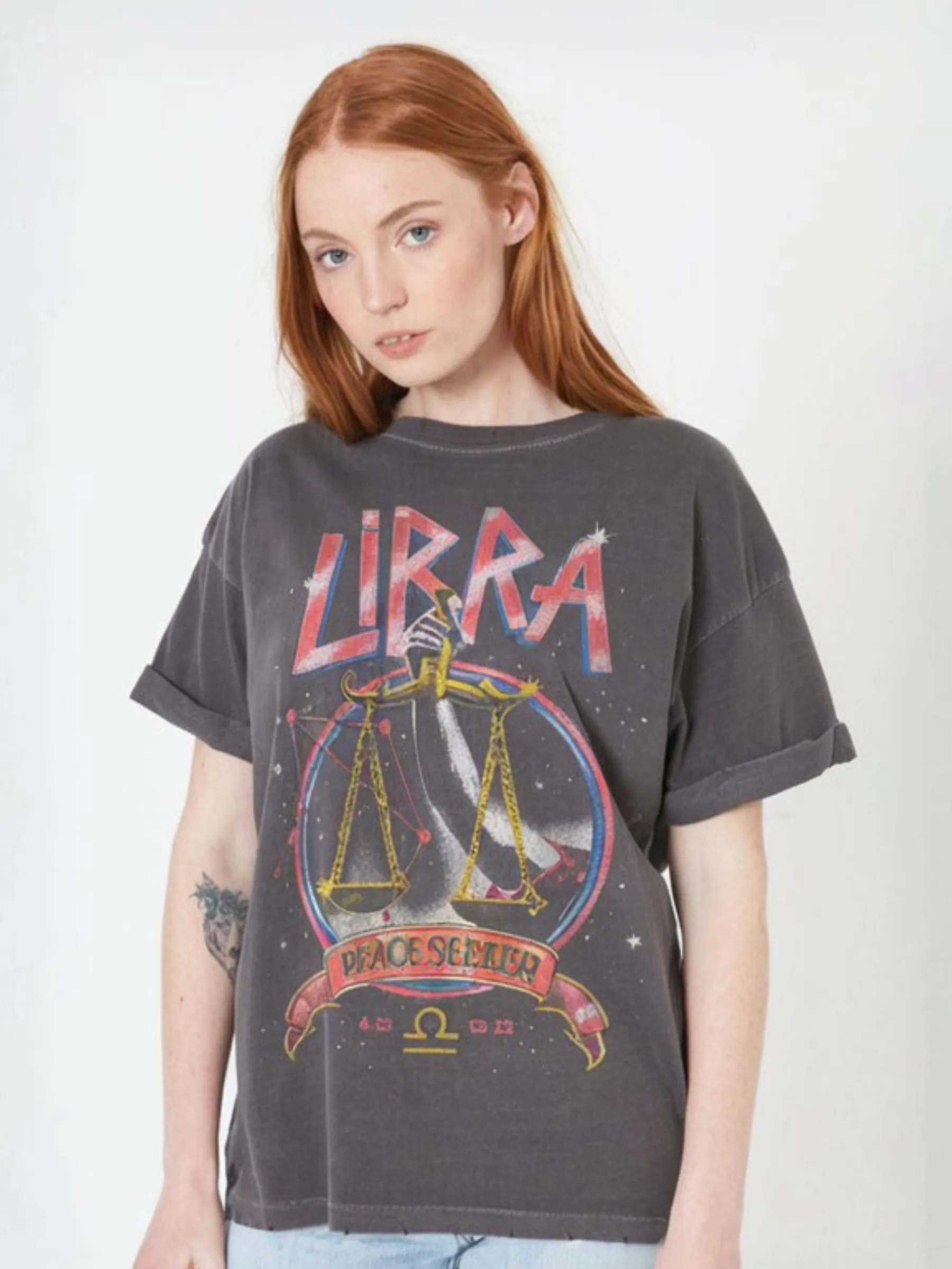 Libra Boyfriend Tee sold by Plenty