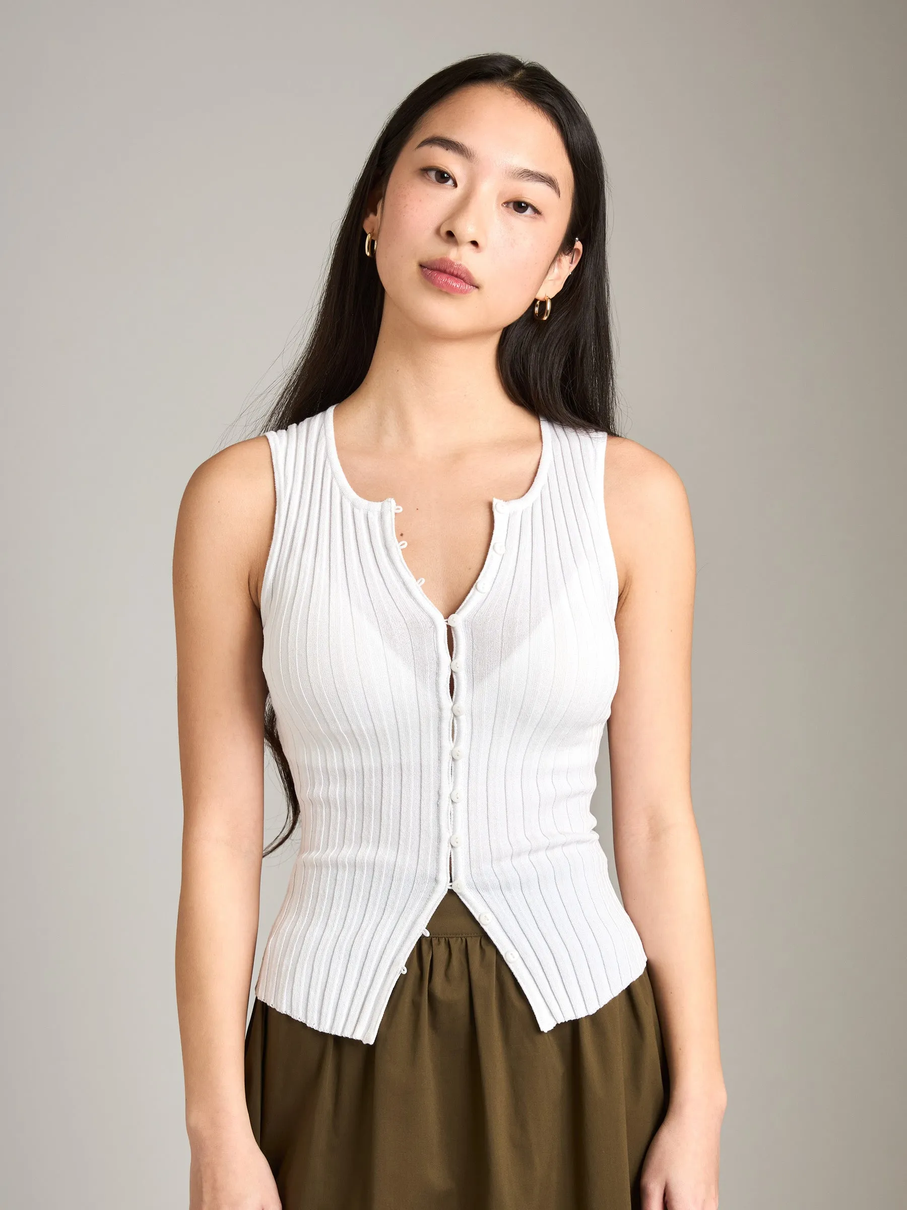 Blaine Button Vest sold by Plenty product image thumbnail 5