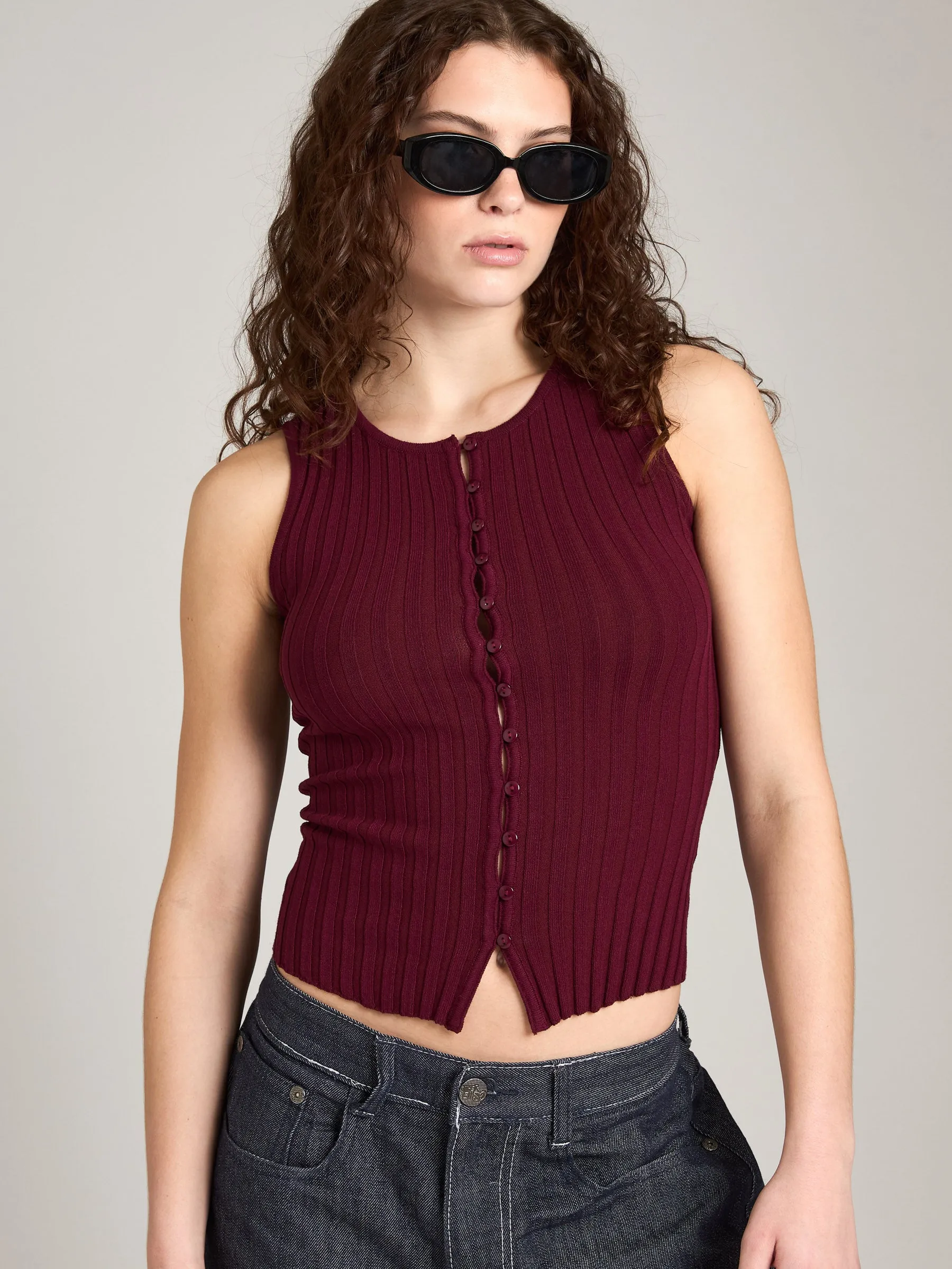 Blaine Button Vest sold by Plenty product image thumbnail 2