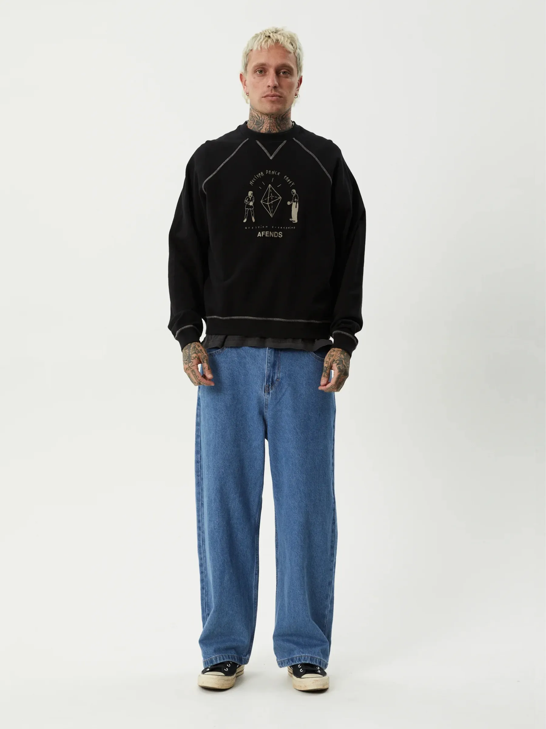 Dance Party Recycled Crew Neck sold by Plenty product image thumbnail 2