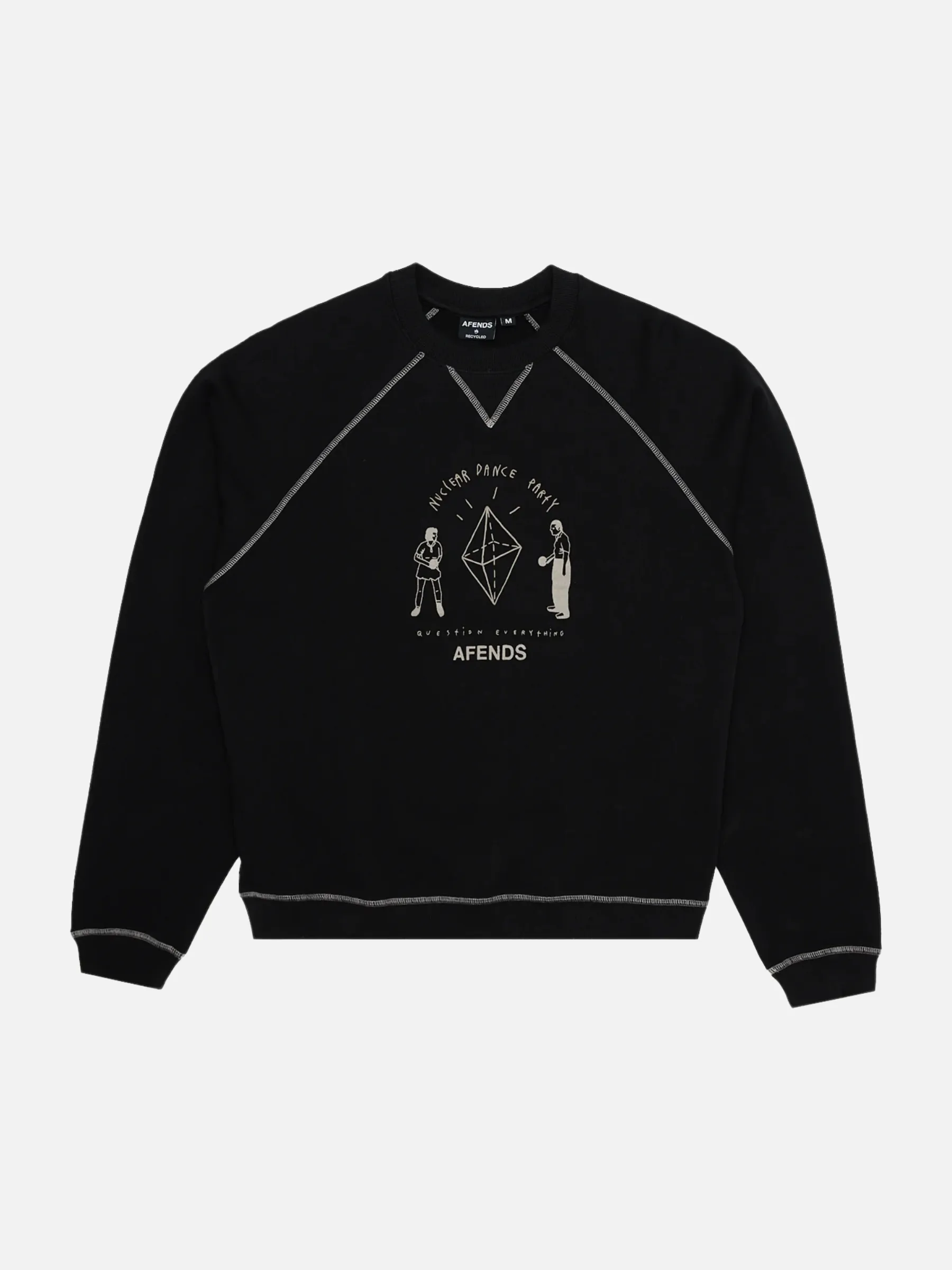 Dance Party Recycled Crew Neck sold by Plenty