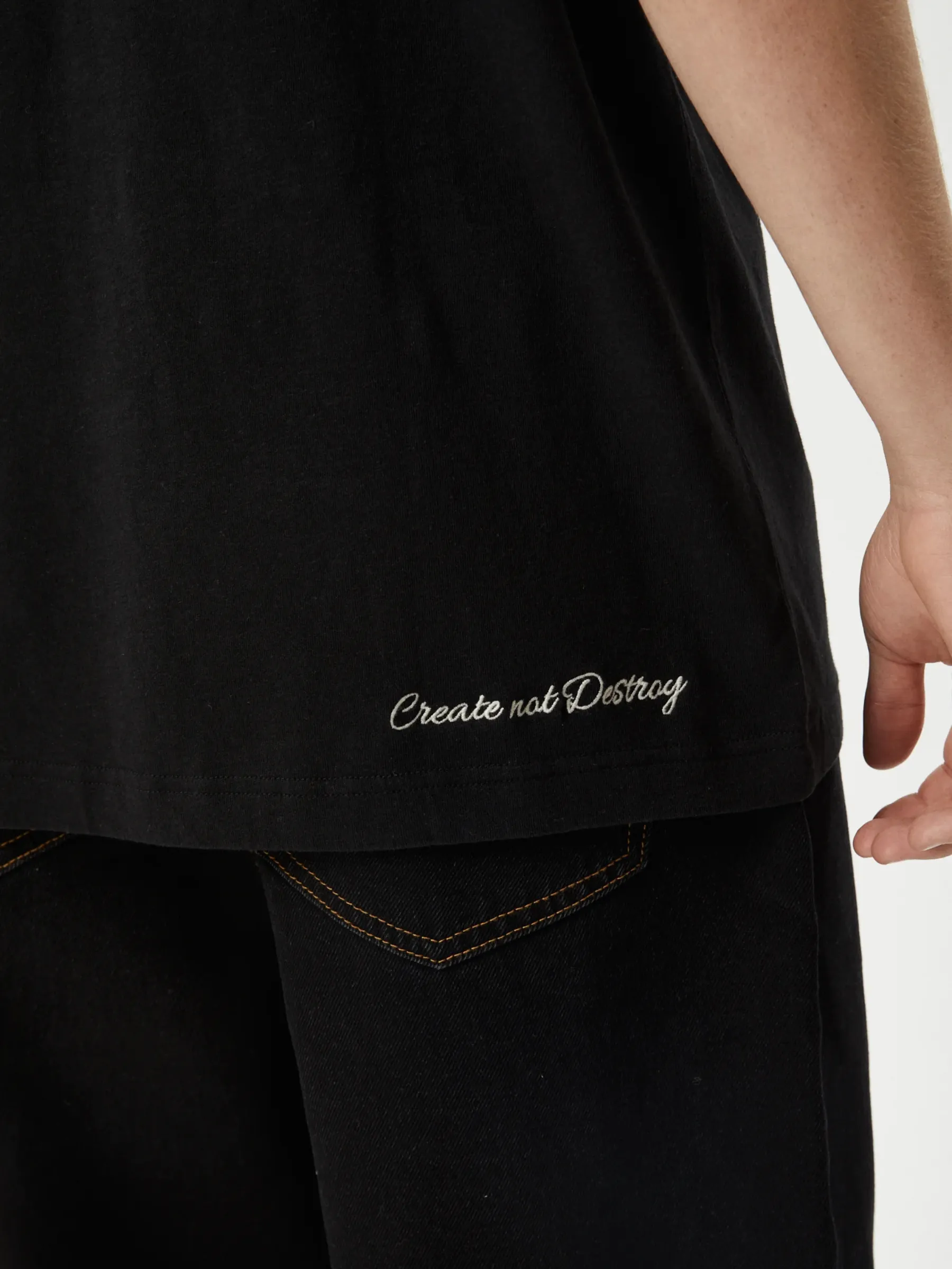 Global Hemp Retro Fit Tee sold by Plenty product image thumbnail 4