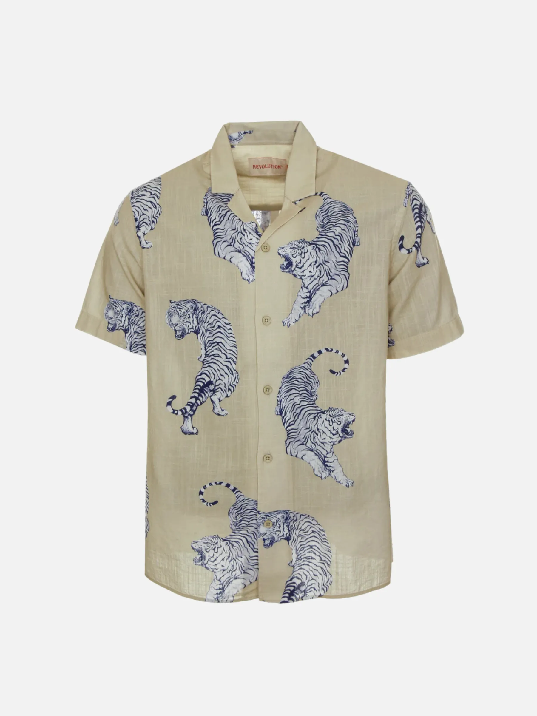 Tiger Short Sleeve Cuban Shirt sold by Plenty product image thumbnail 5