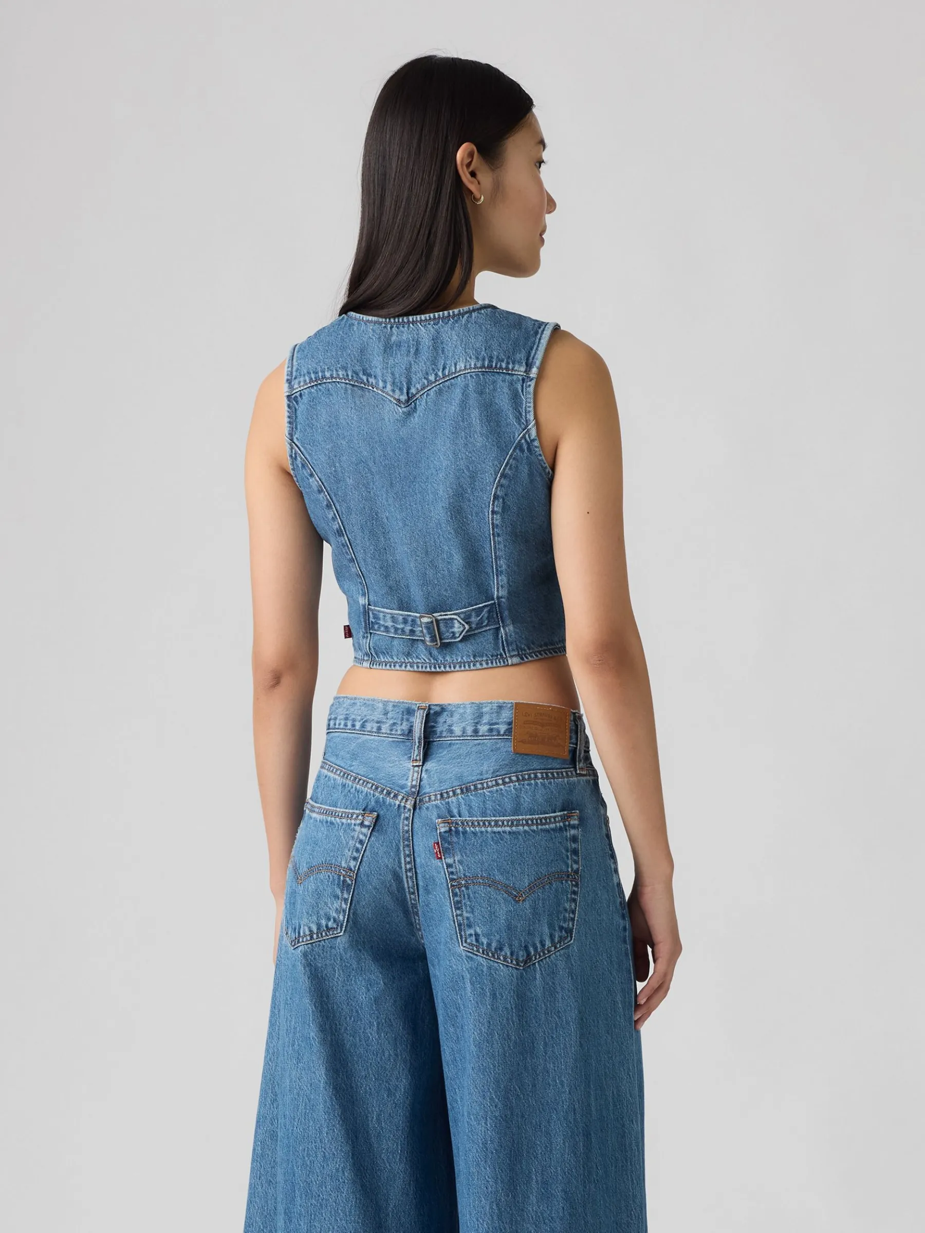 Amore Denim Vest sold by Plenty product image thumbnail 3