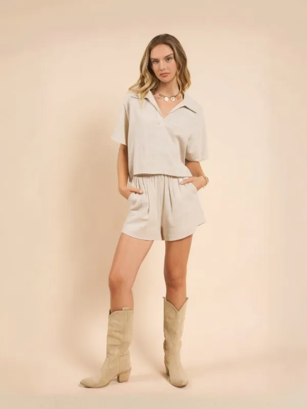 Mojave Shorts made by Sadie & Sage