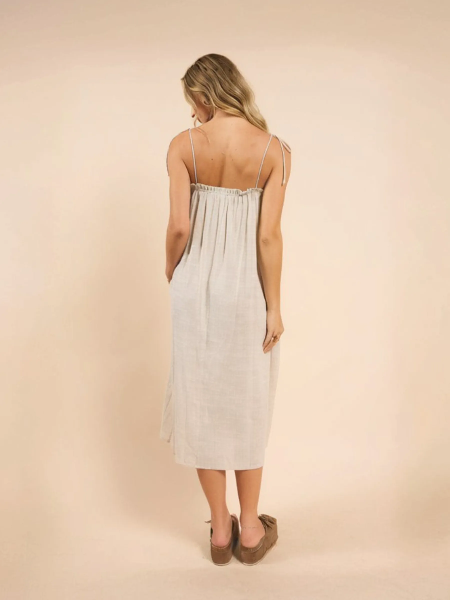 Mojave Tie Strap Midi Dress sold by Plenty product image thumbnail 3