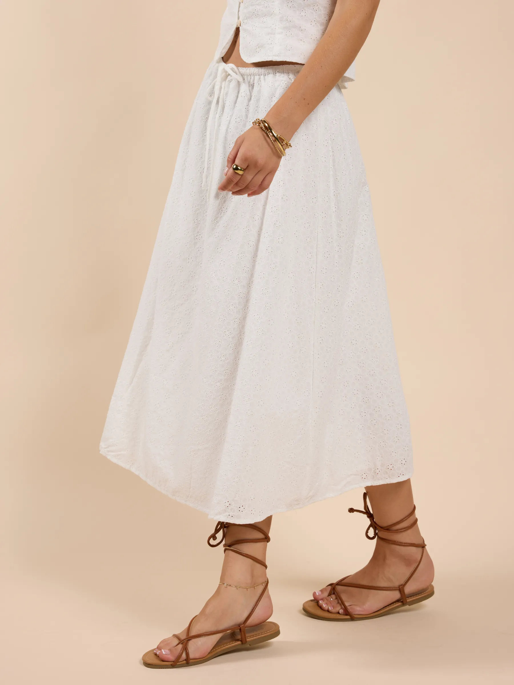 Dream Eyelet Skirt sold by Plenty product image thumbnail 3