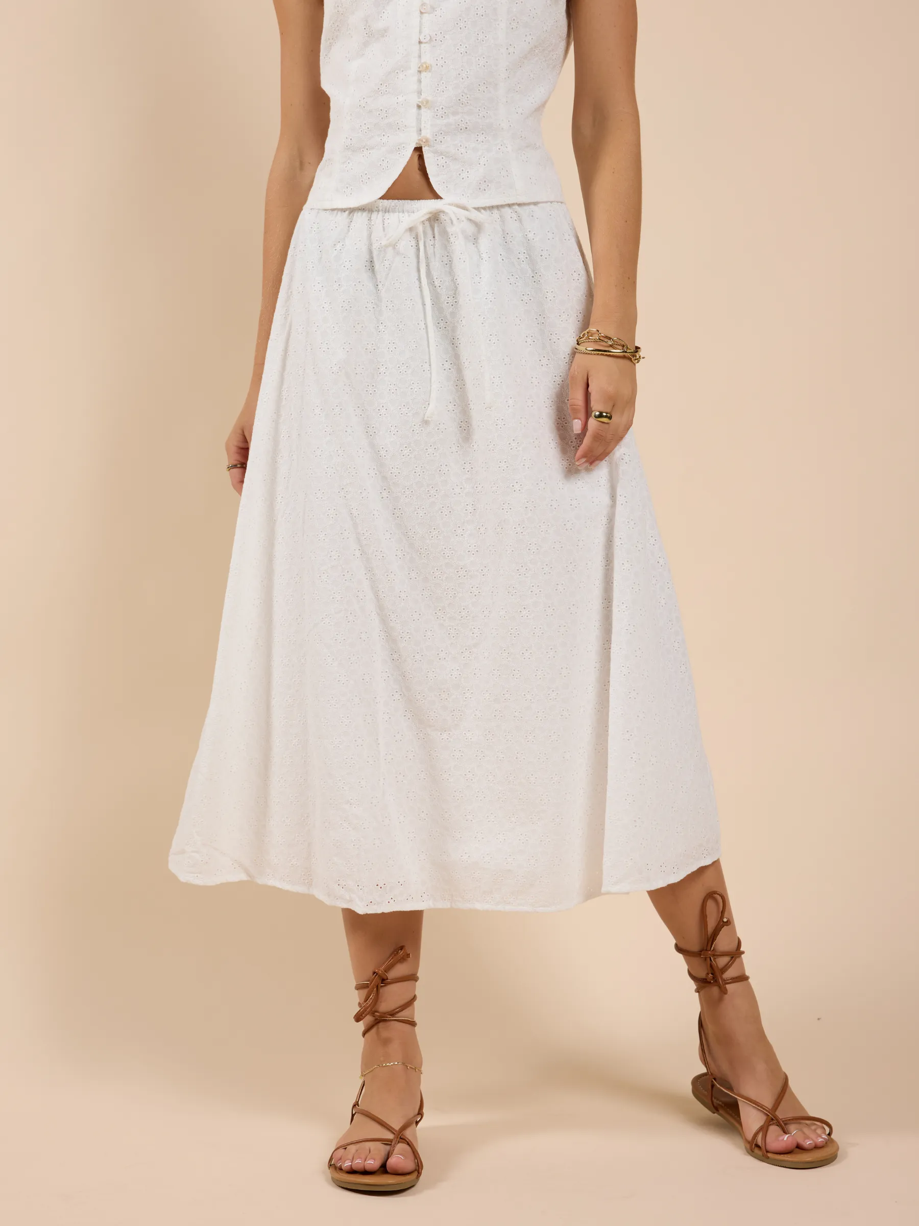 Dream Eyelet Skirt sold by Plenty product image thumbnail 2