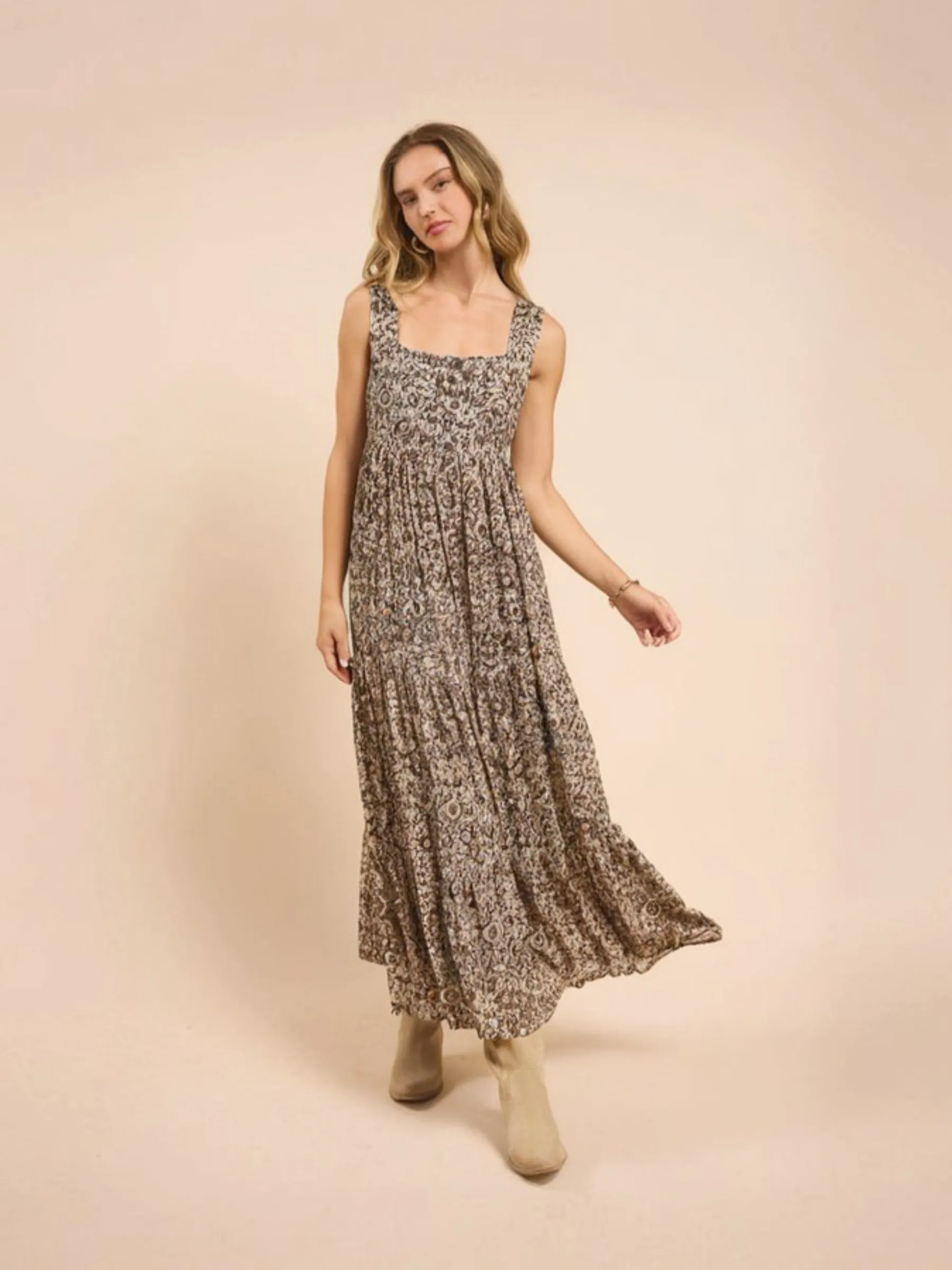Desert Sunset Maxi Dress sold by Plenty
