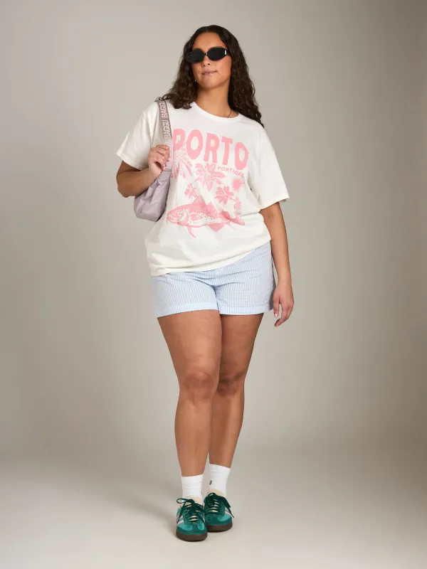 Porto Fish Tee sold by Plenty