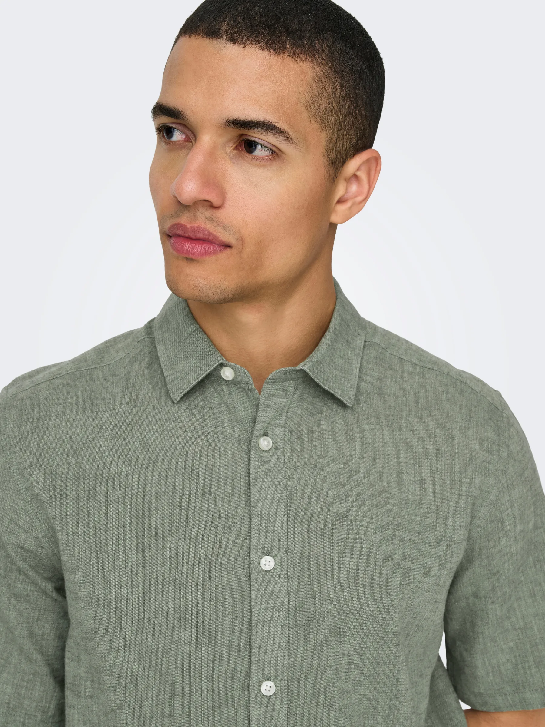 Caiden Solid Shirt sold by Plenty product image thumbnail 5