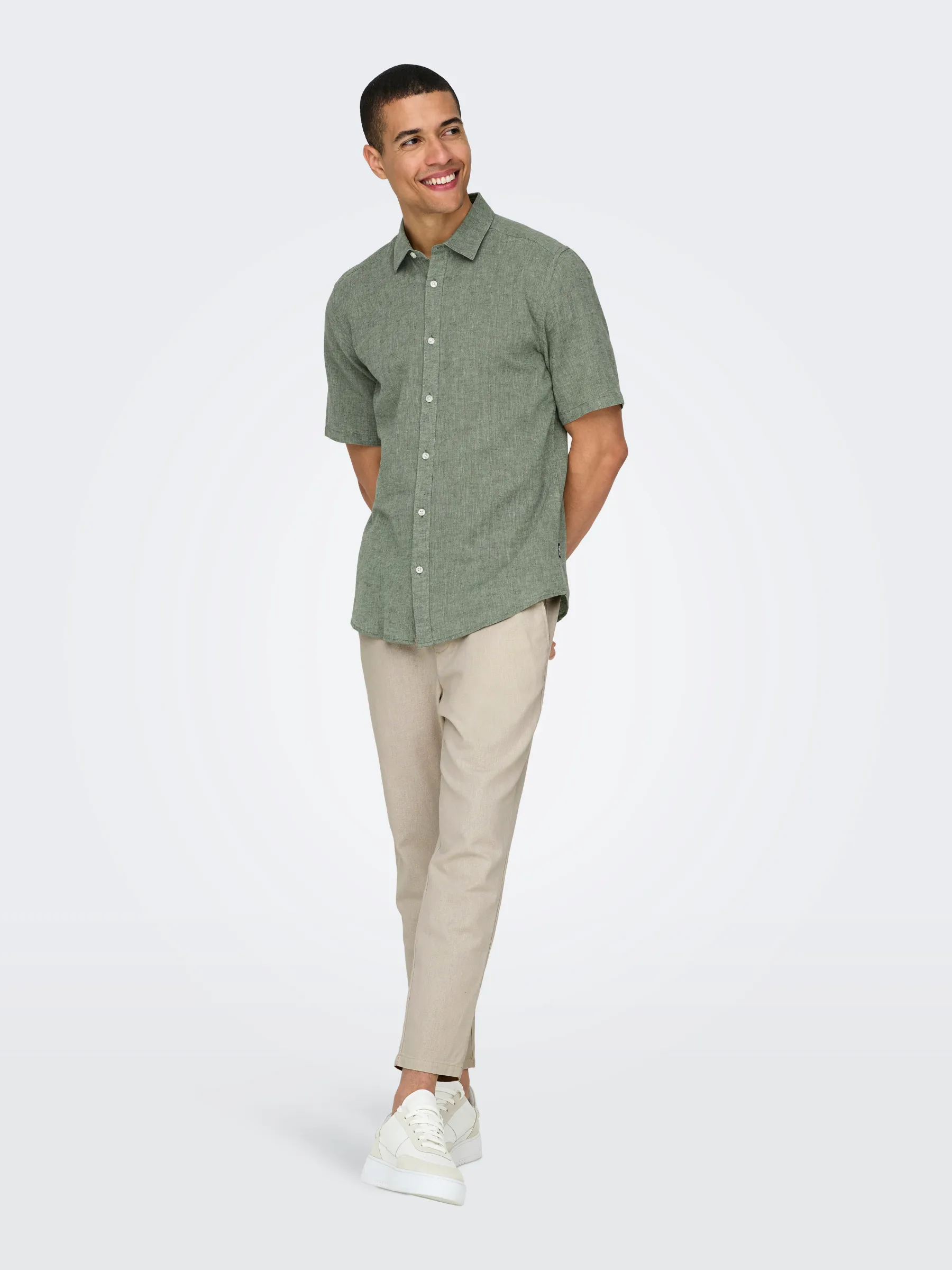 Caiden Solid Shirt sold by Plenty product image thumbnail 3