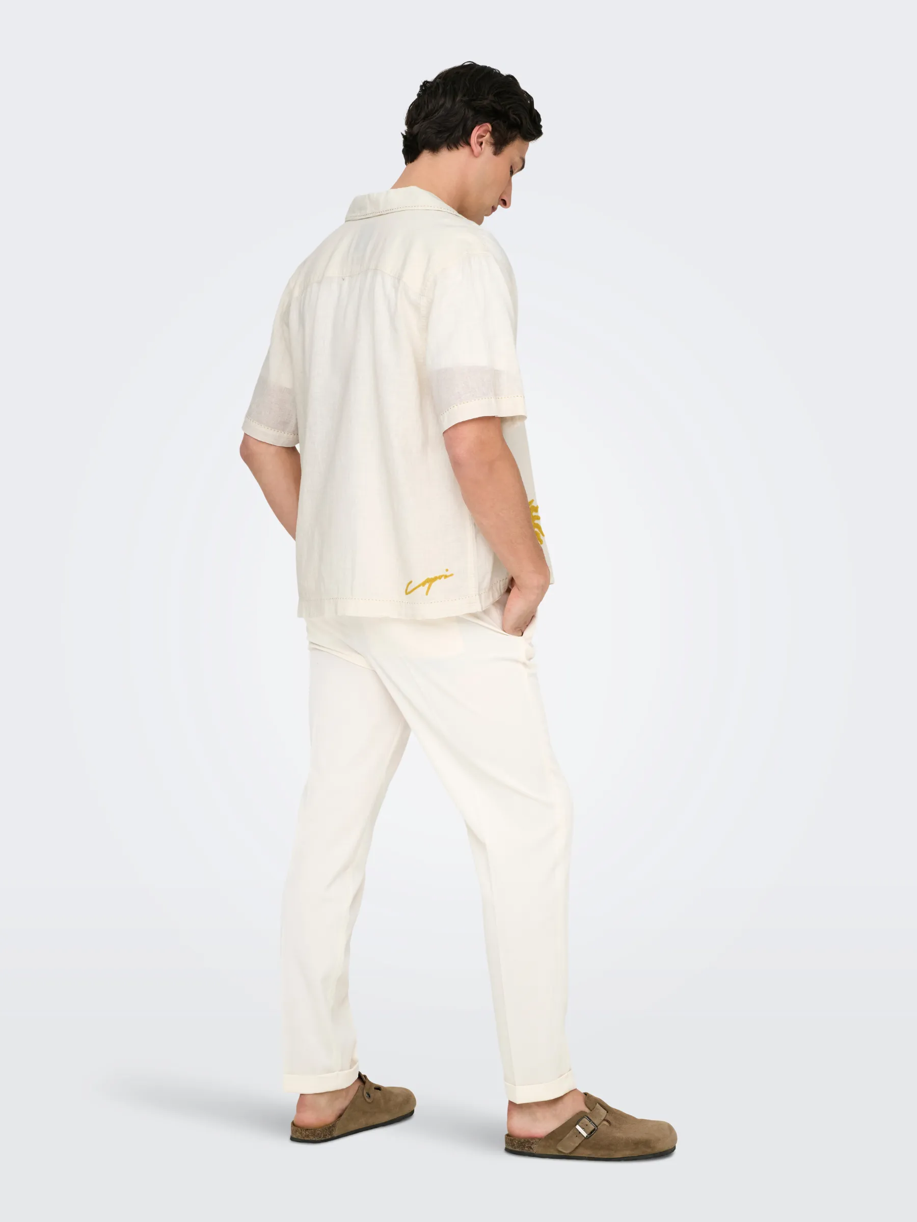 Caidenly Embroidered Short Sleeve Shirt sold by Plenty product image thumbnail 4